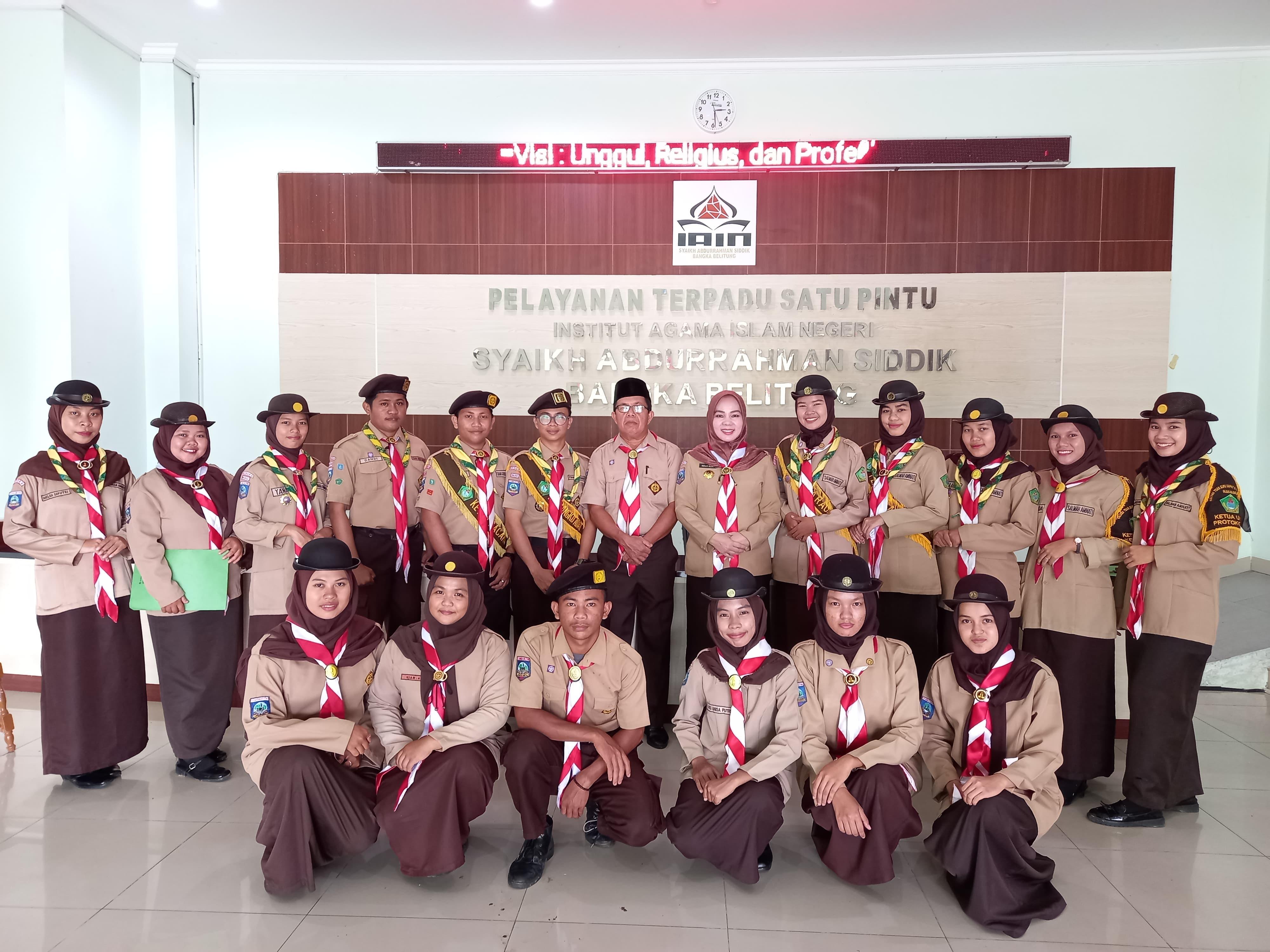 Racana Pramuka IAIN SAS Bangka Belitung Sukses Adakan PBAR