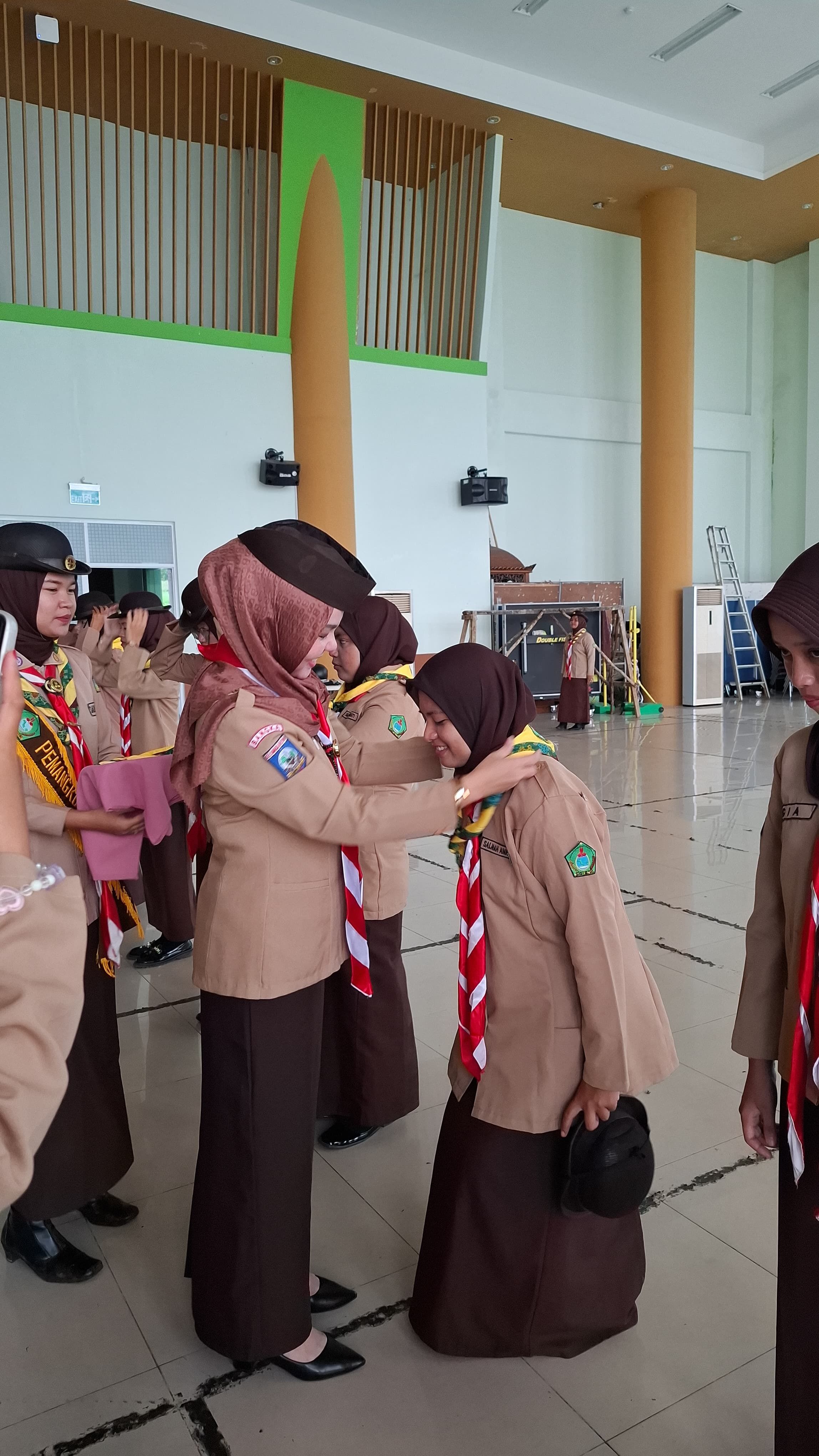 12 Anggota Racana Baru Pramuka IAIN SAS Bangka Belitung Resmi Dilantik