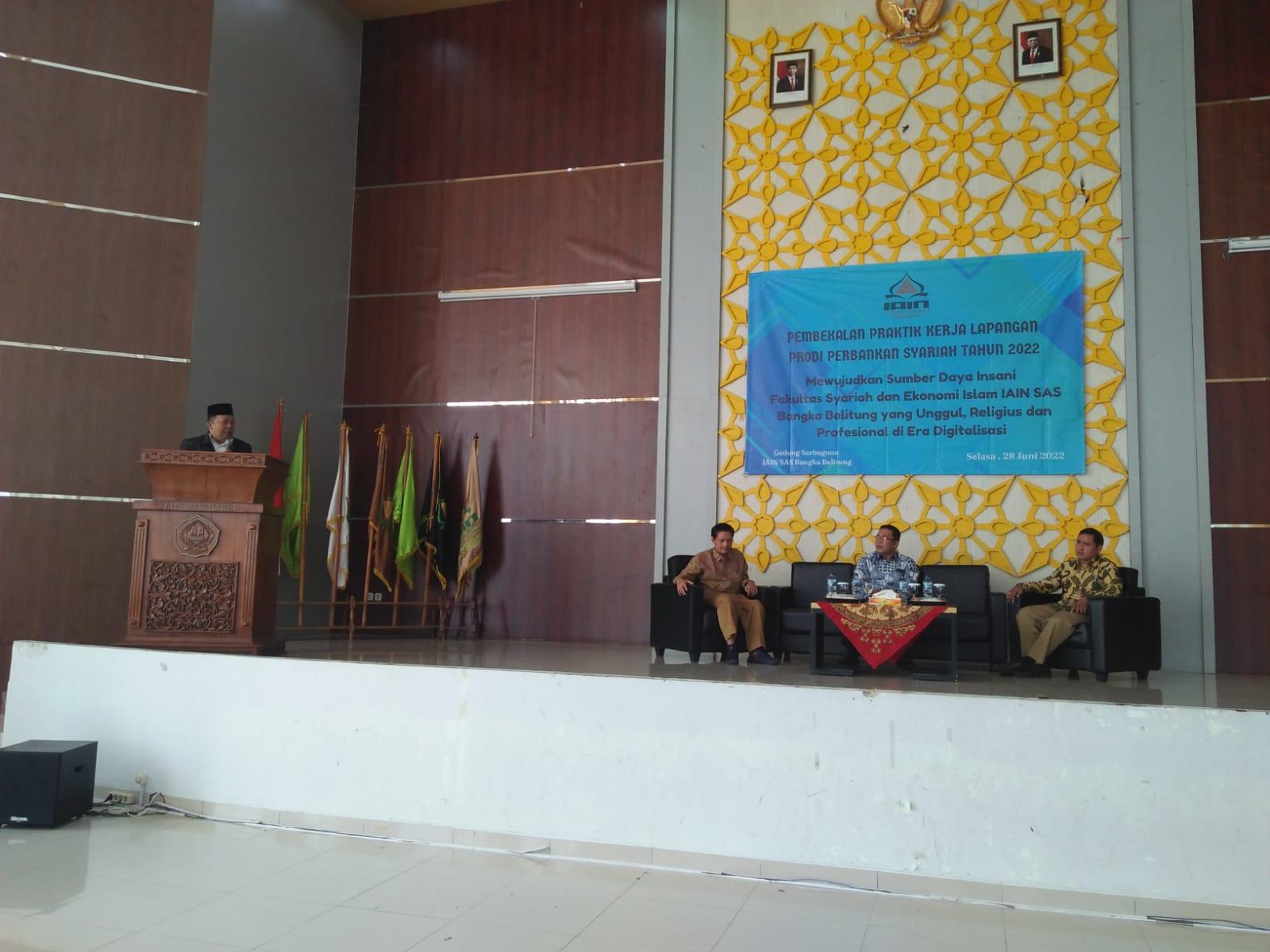 122 Mahasiswa Prodi Perbankan Syariah IAIN SAS Bangka Belitung  Siap Ikuti  PKL