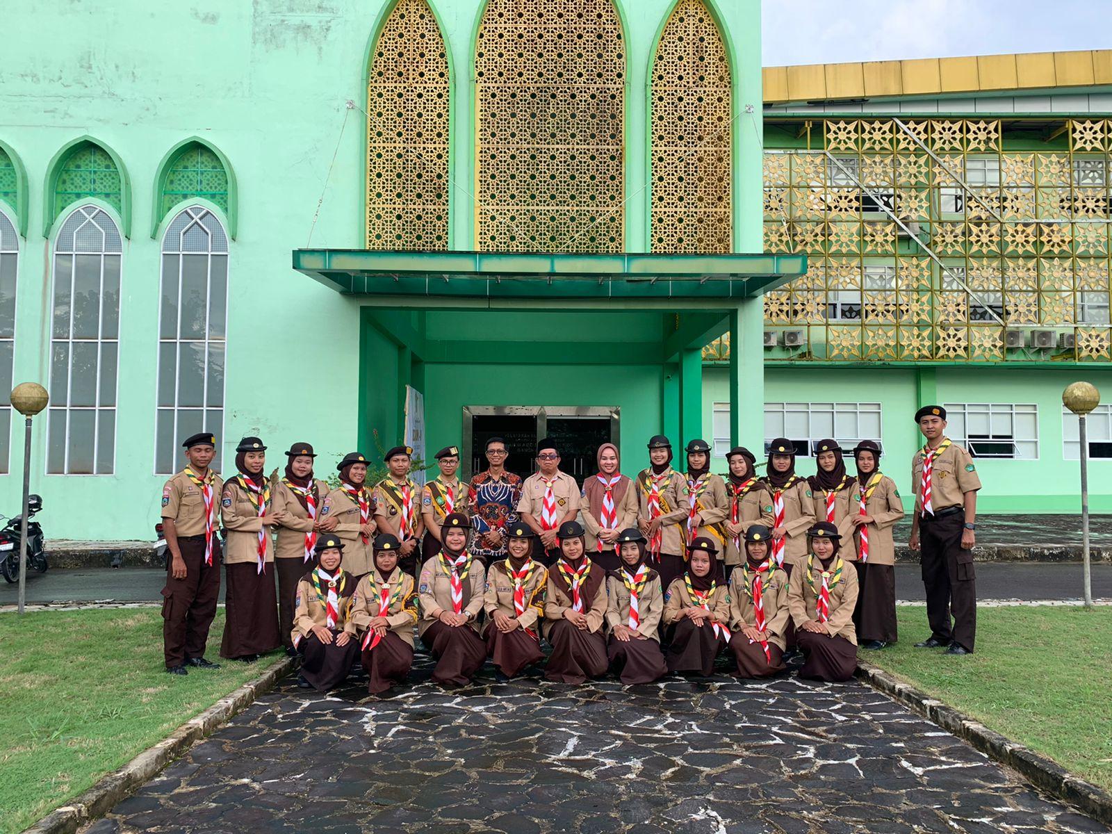 13 Anggota Racana Baru Pramuka IAIN SAS Bangka Belitung Dilantik