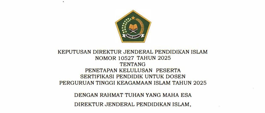 18 Dosen IAIN SAS Babel Lulus Sertifikasi Dosen
