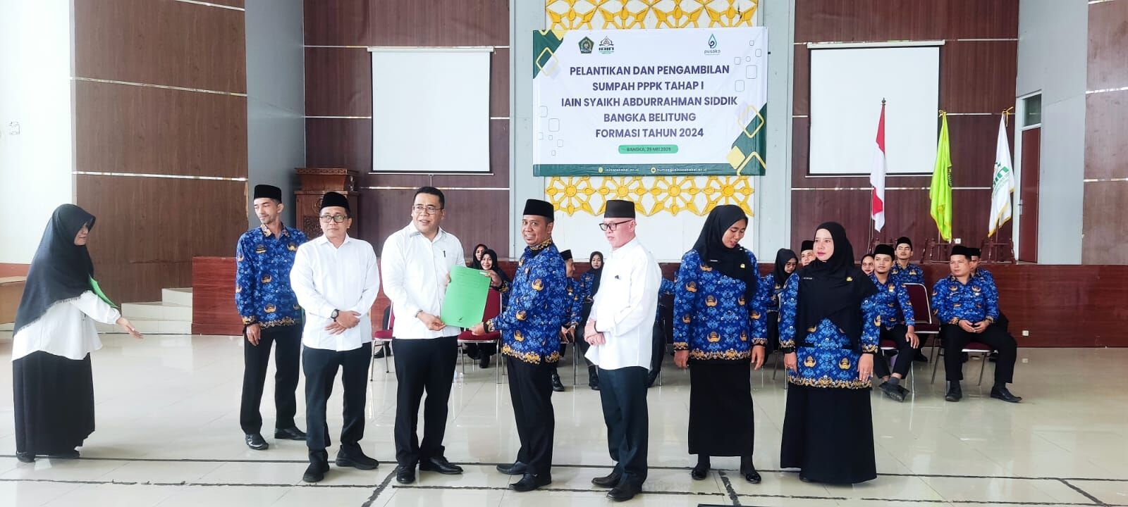 26 PPPK IAIN SAS Babel Resmi Dilantik Oleh Menteri Agama RI Secara Daring