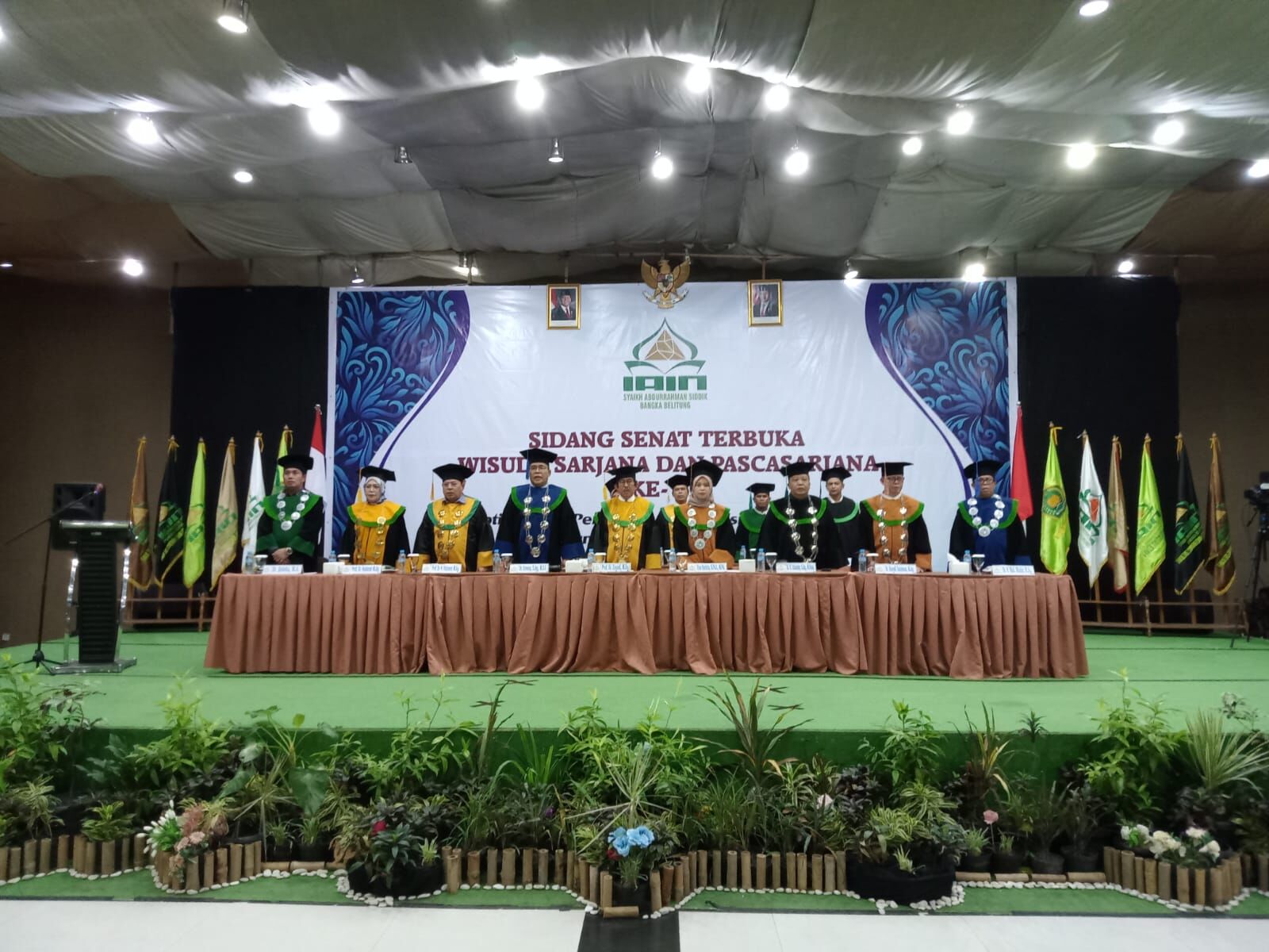 319 Wisudawan Sarjana dan Pascasarjana IAIN SAS Bangka Belitung Diharapkan Bisa Membantu Masyarakat