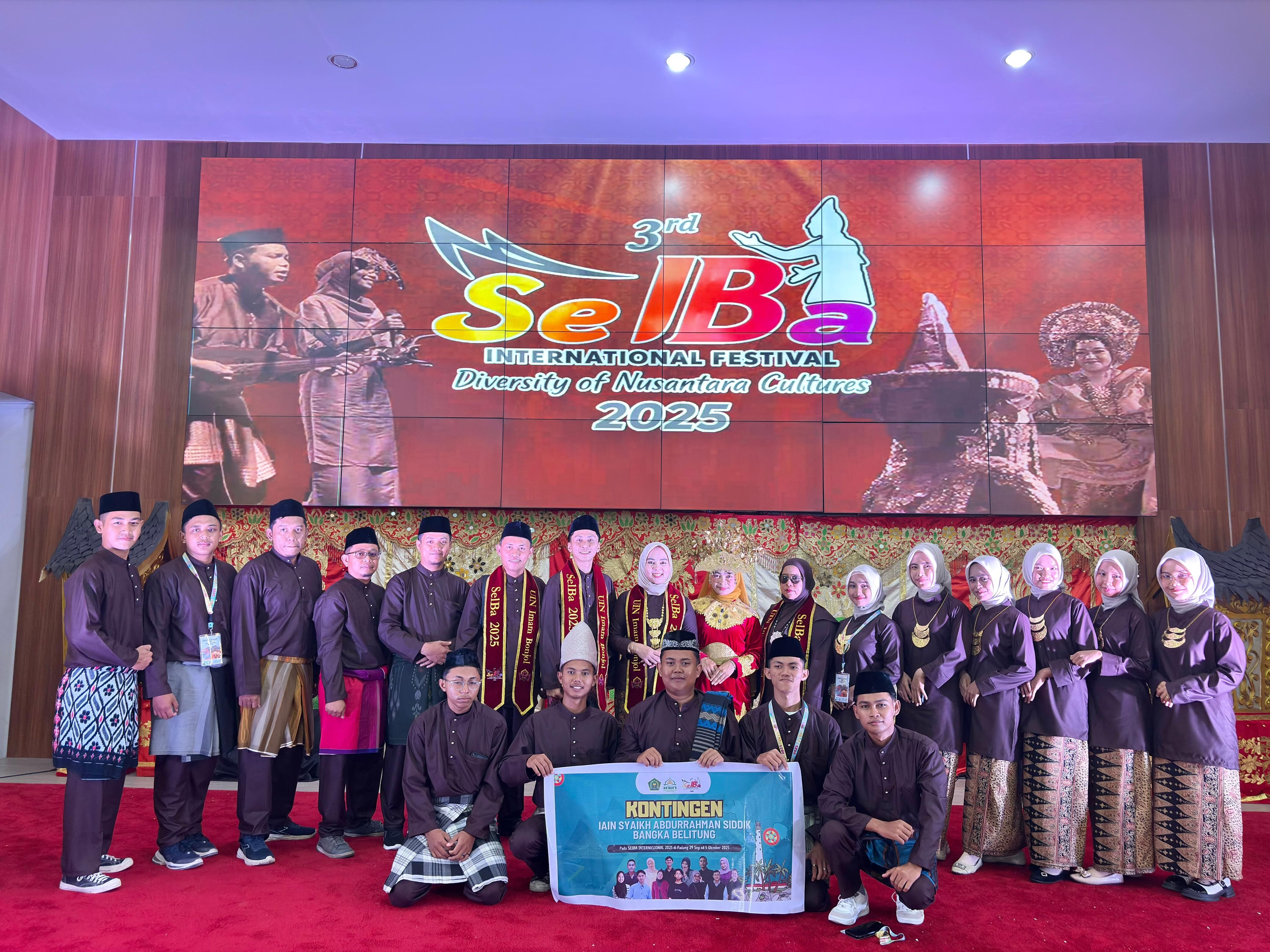 3rd SeIBa International Festival 2025 di UIN Imam Bonjol Padang Resmi Dibuka, Kontingen IAIN SAS Babel Siap Bertanding