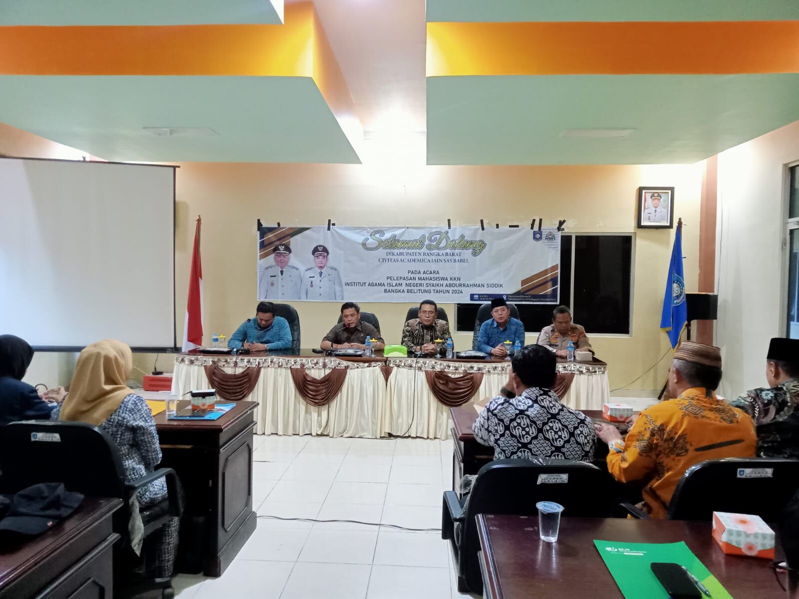 553 Mahasiswa IAIN SAS Babel KKN di Bangka Barat , Ini Pesan Wakil Bupati