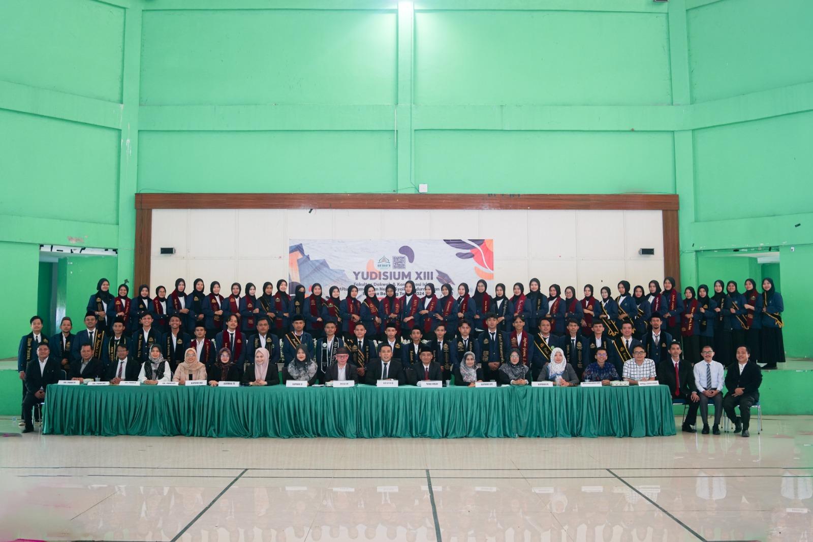 62 Mahasiswa FDKI IAIN SAS Babel Diyudisium, Ini Pesan Dekan