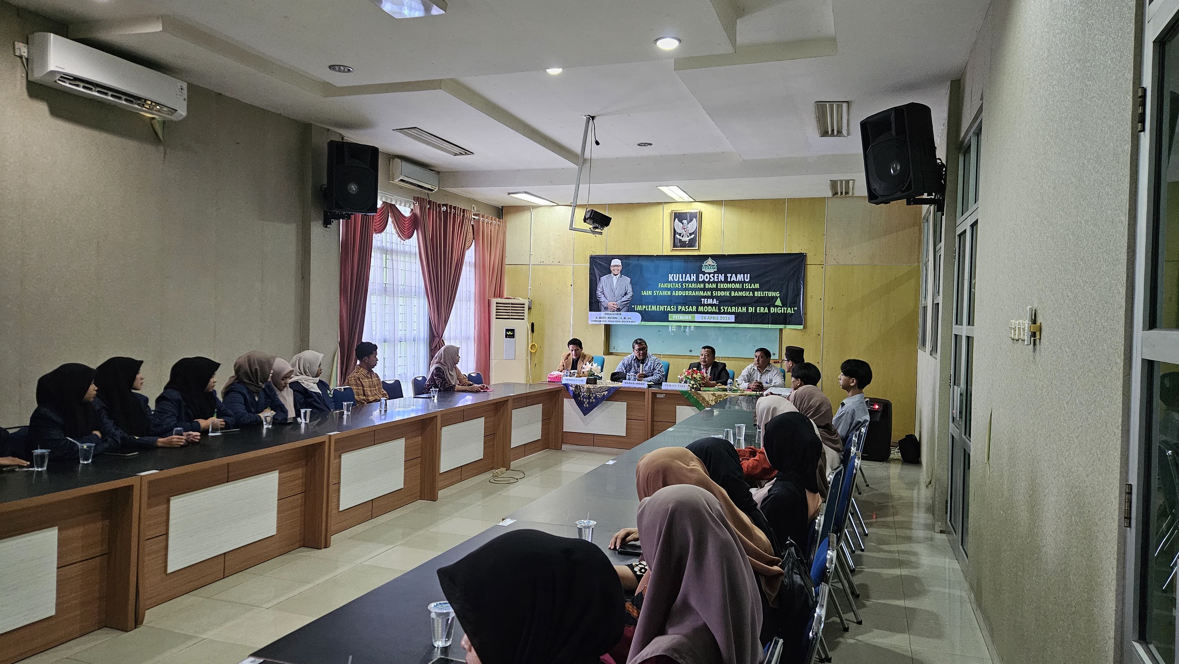 Adakan Guest Lecture : FSEI IAIN SAS Babel Hadirkan Sekretaris Bidang Pasar Modal BPH DSN - MUI Pusat
