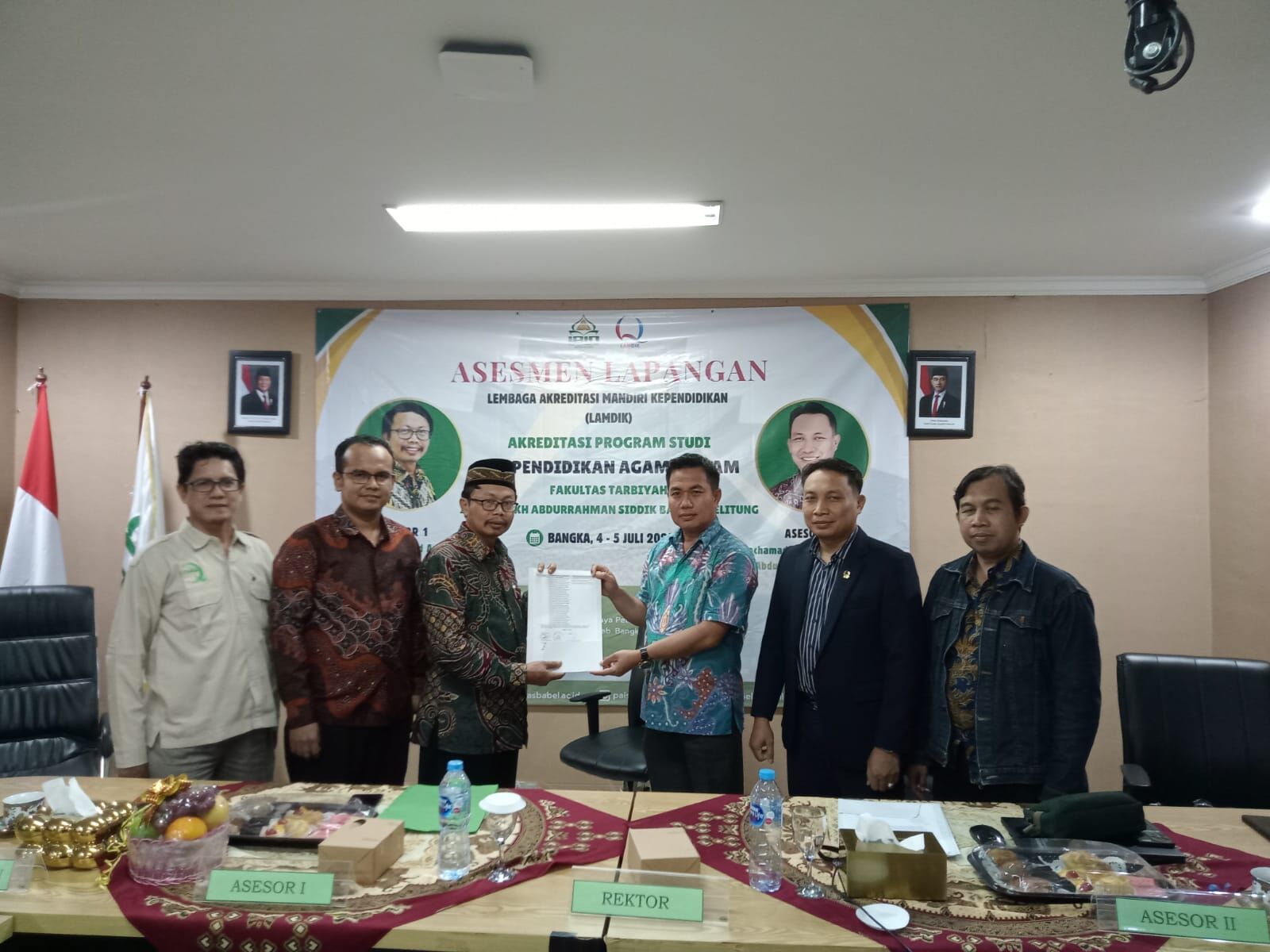 Asesmen Lapangan Prodi PAI Resmi Ditutup: Asesor Apresiasi Kesiapan dan Kolaborasi Sivitas Akademika