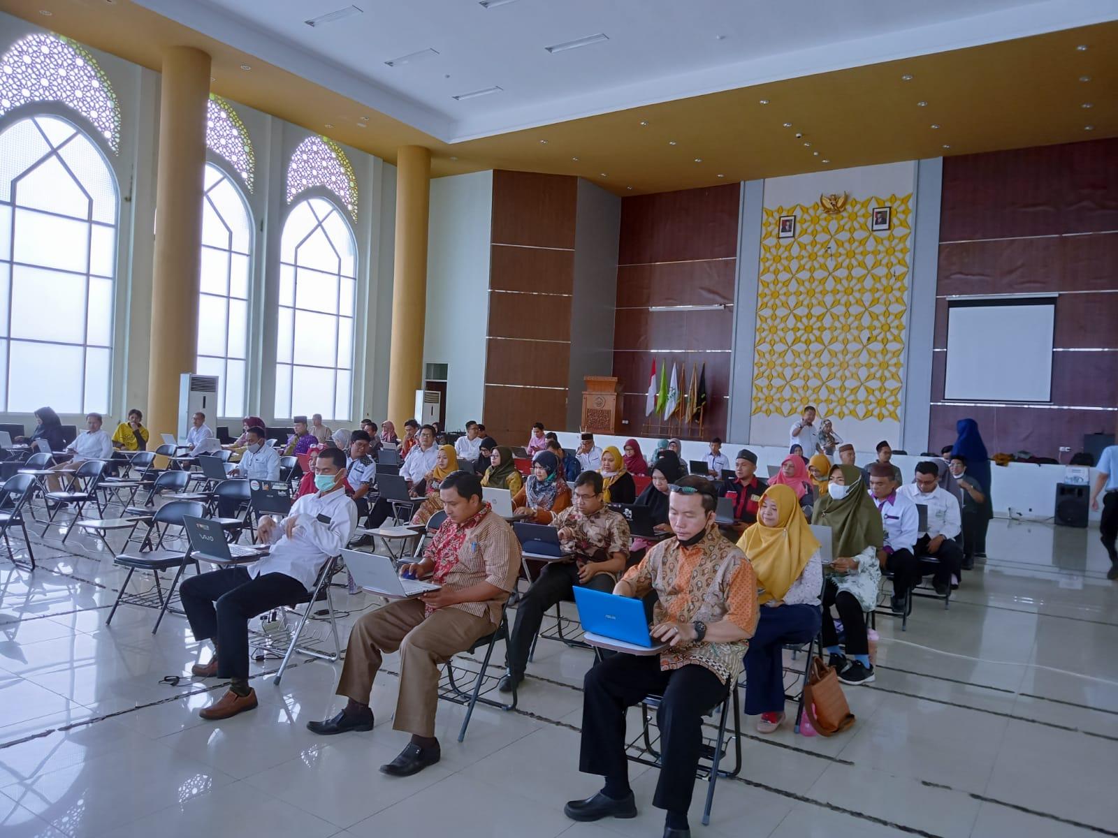 ASN IAIN SAS Babel  ikuti CAT Indeks Profesionalisme dan Moderasi Beragama