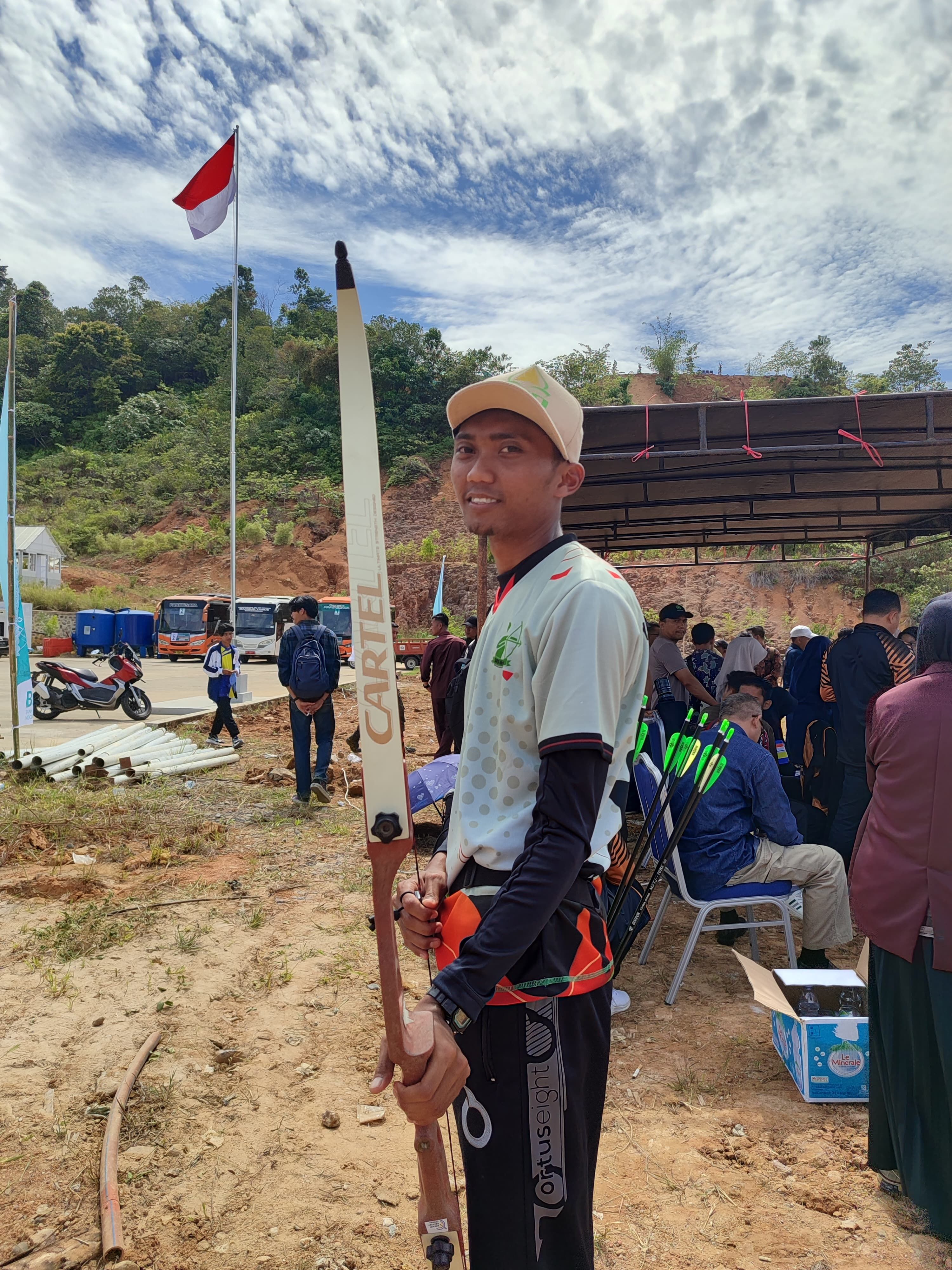 Hari Pertama, Atlet Panahan IAIN SAS Babel Sultan Hermansyah : Memukau Penonton di SeIBa Festival 2024