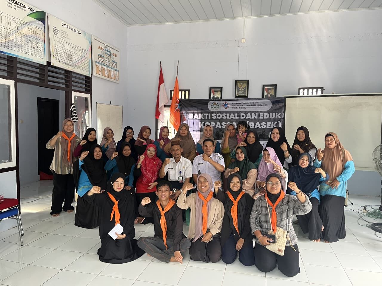Bakti Sosial dan Edukasi KOPASSAS IAIN SAS Babel Tahun 2025 di Dusun Belanak Berjalan Sukses