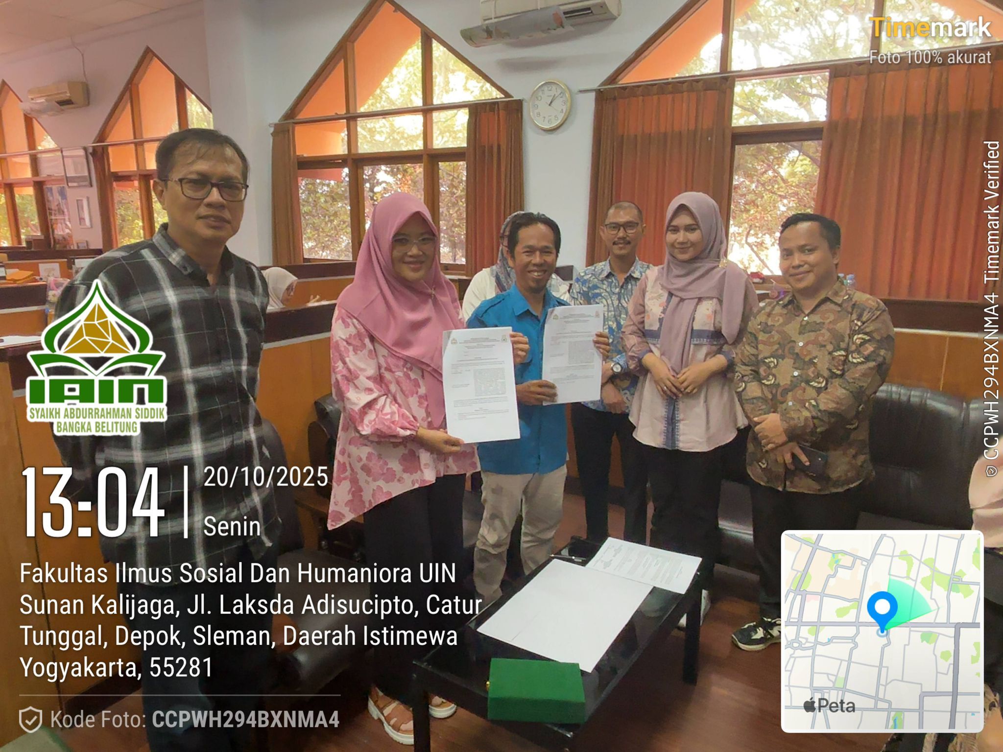 Benchmarking : Jalin Kerjasama FDKI IAIN SAS Babel dengan FISHUM UIN Yogjakarta