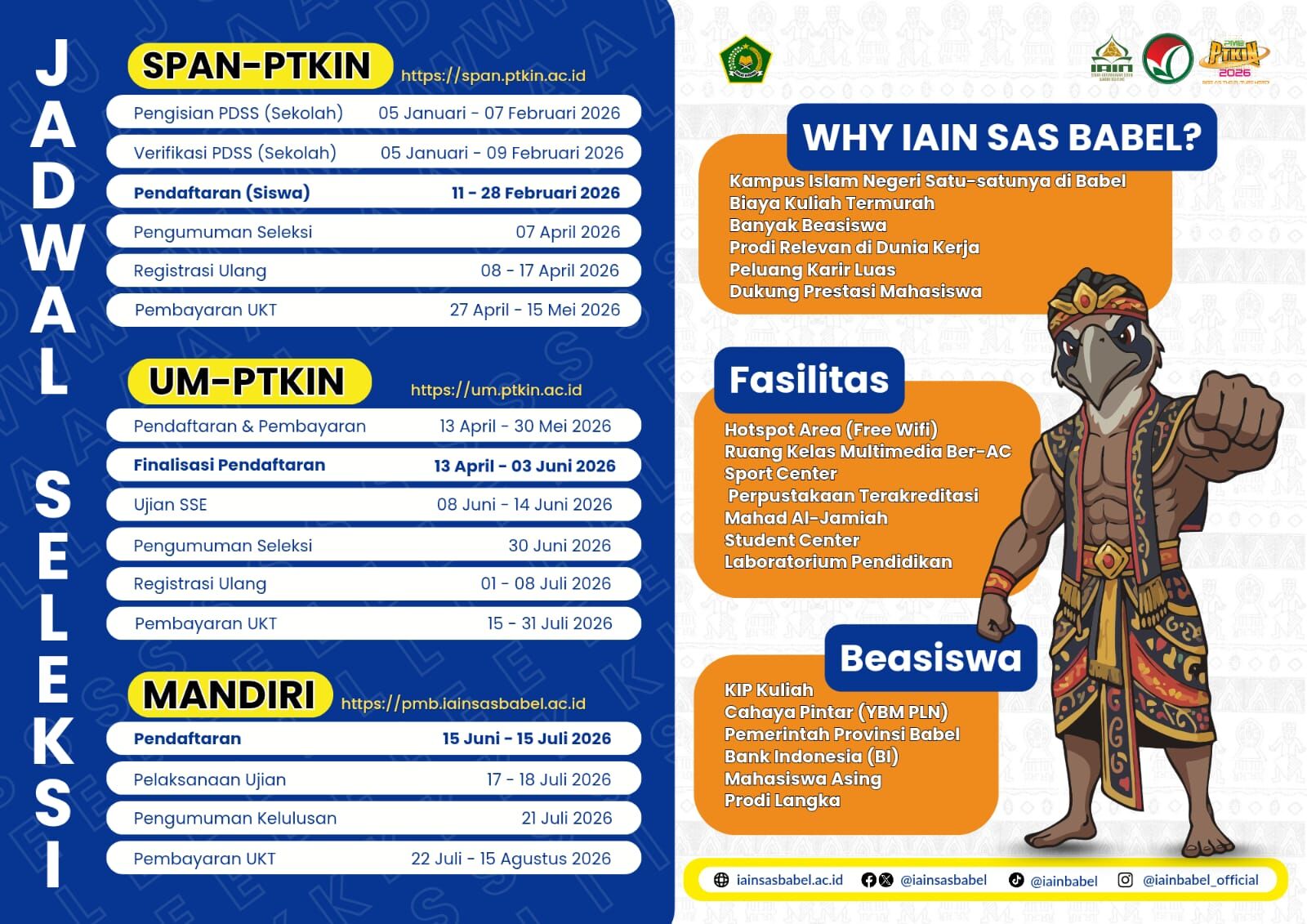 Brosur Penerimaan Mahasiswa Baru 2026