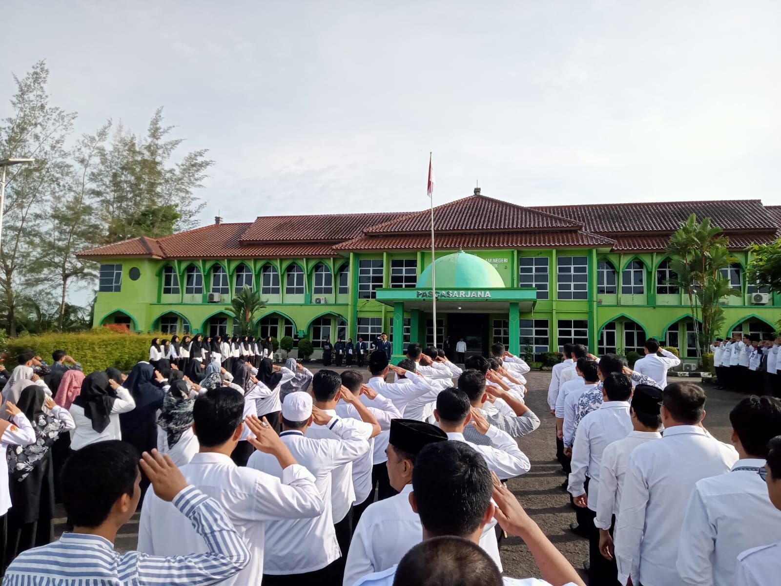 IAIN SAS Babel Gelar Upacara Peringatan Hari Kesaktian Pancasila Tahun 2024