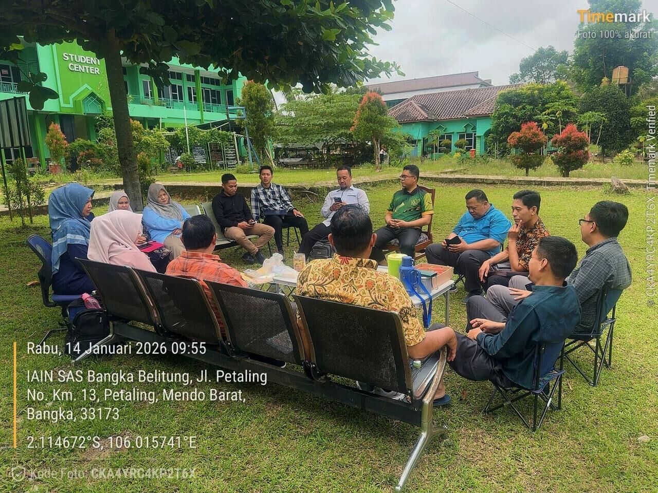 “Coffee Morning” FSEI IAIN SAS Babel Gelar Rapat Manajemen Bahas Program 2026