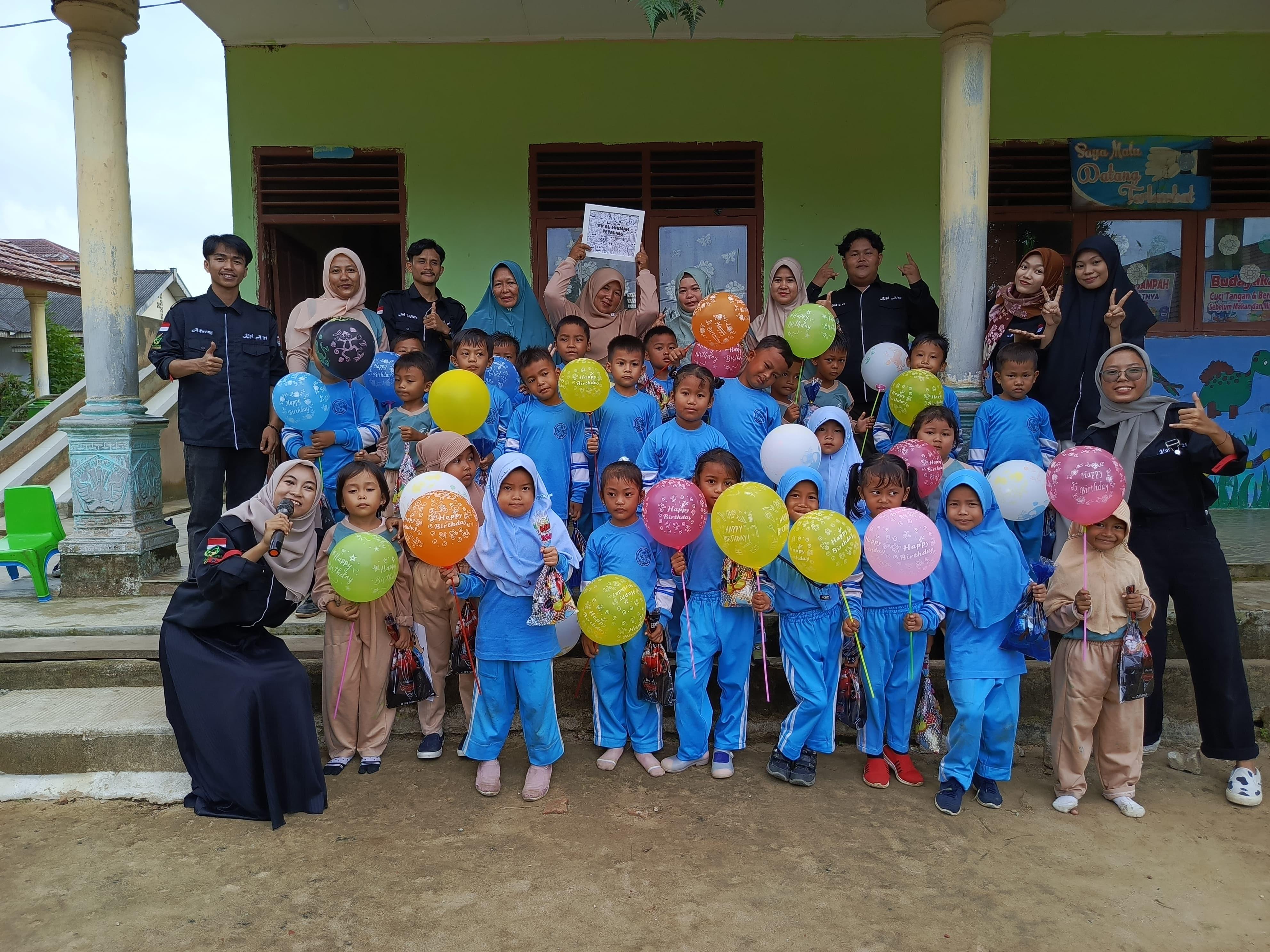 Coloring Doodles Mewarnai Dunia Anak-anak TK Al Hikmah Petaling dengan Kreativitas 