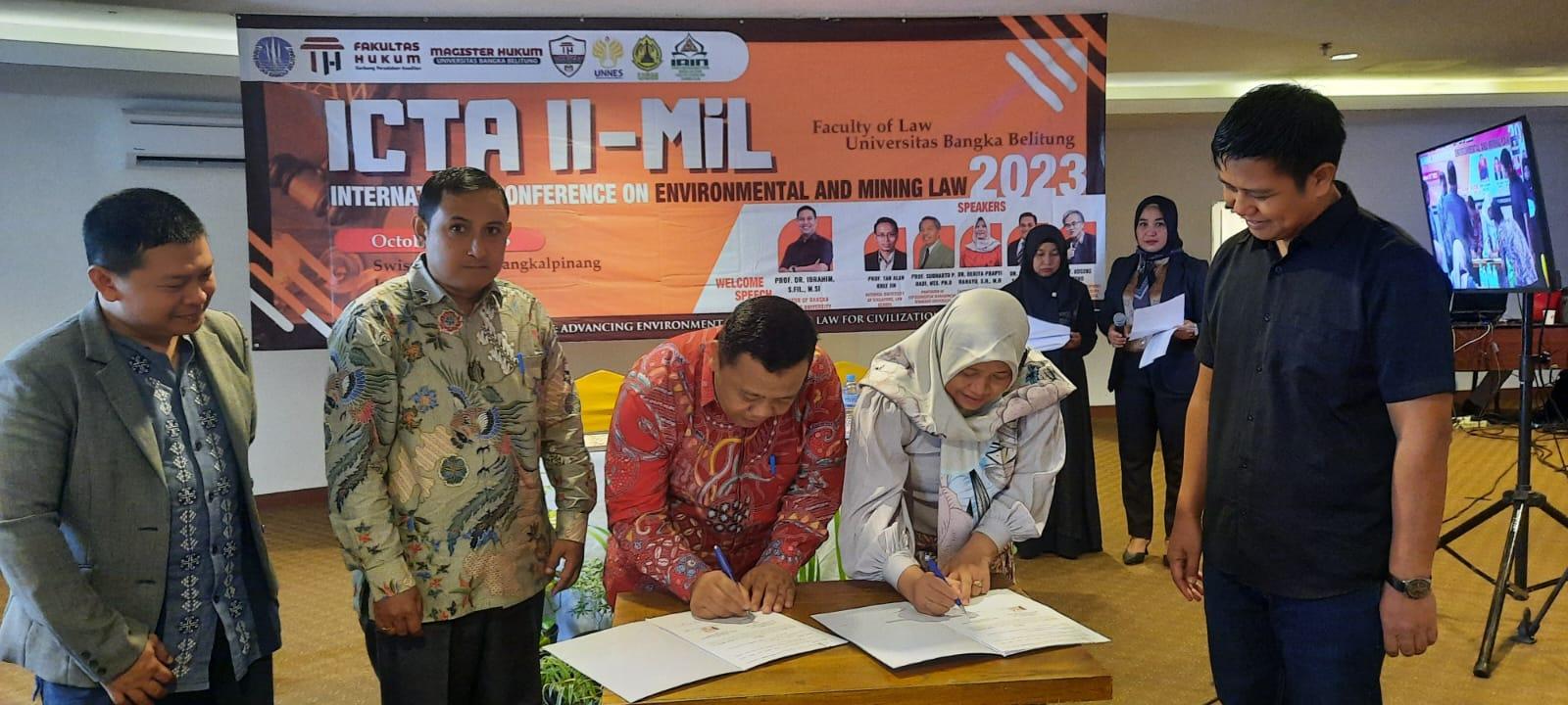 Dekan FSEI Gelar MoA dan 3 Papper Dosen FSEI Masuk International Conference Tahun 2023.