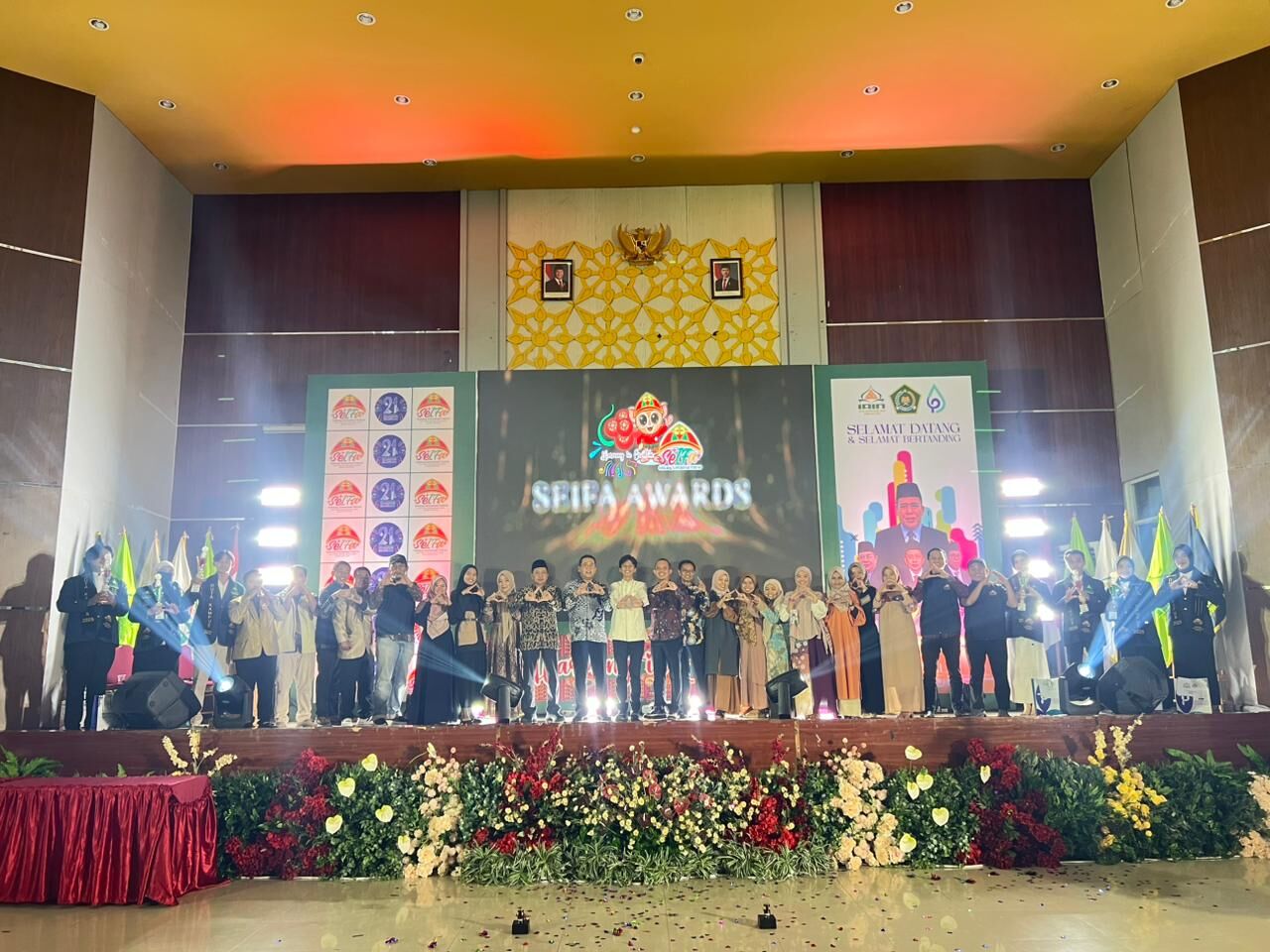 Dies Natalis Ke-21 IAIN SAS Babel Dikemas dalam Sedulang International Festival Resmi di Tutup