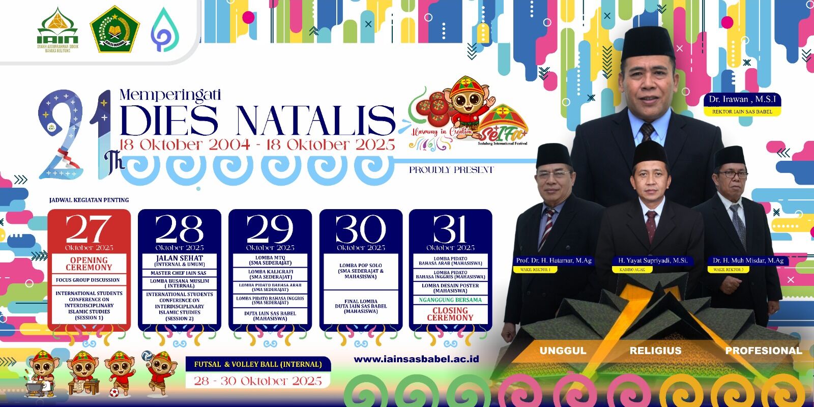 Dies Natalis Ke 21 IAIN SAS Bangka Belitung