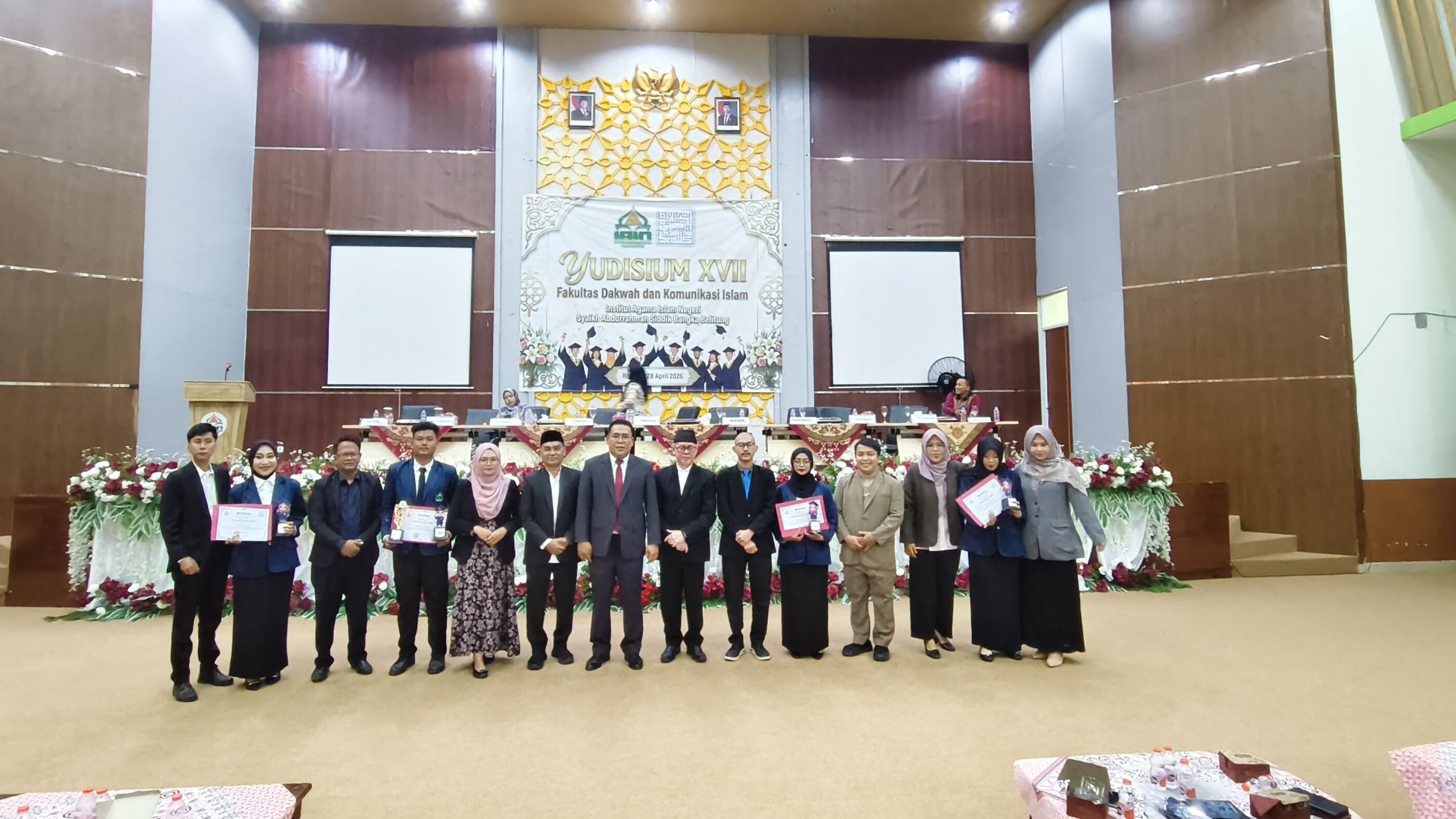 Diikuti oleh 53 Peserta, Fakultas Dakwah dan Komunikasi Islam Gelar Yudisium ke- XVII