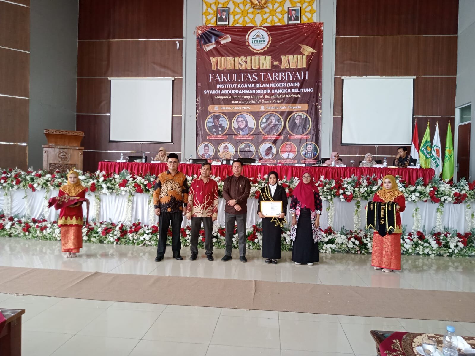 Diikuti oleh 68 Peserta, Fakultas Tarbiyah Gelar Yudisium XVII