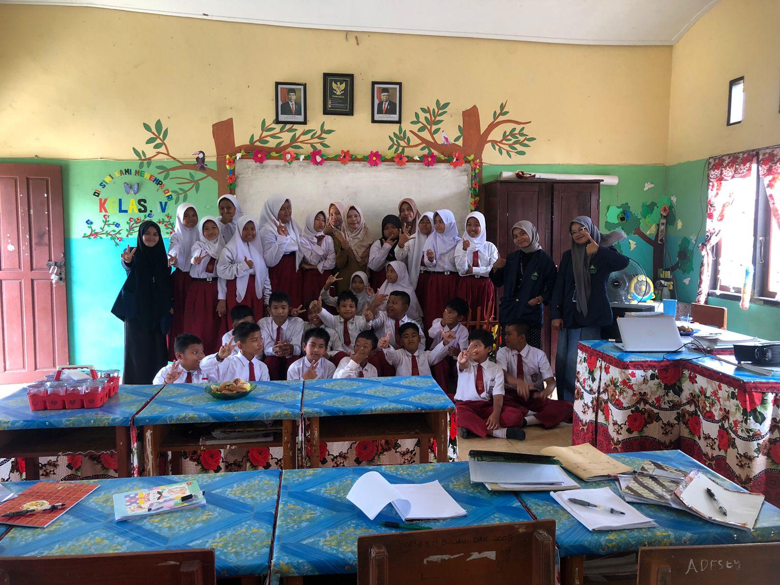 Dorong Hidup Sehat di Sekolah, KKN IAIN SAS Babel Desa Sungai Samak Sosialisasikan PHBS