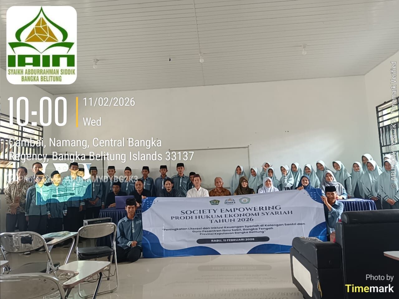 Dosen FSEI IAIN SAS Babel Berikan Edukasi Literasi Keuangan Syariah Di Pondok Pesantren Ibnu Sabil Bangka Tengah