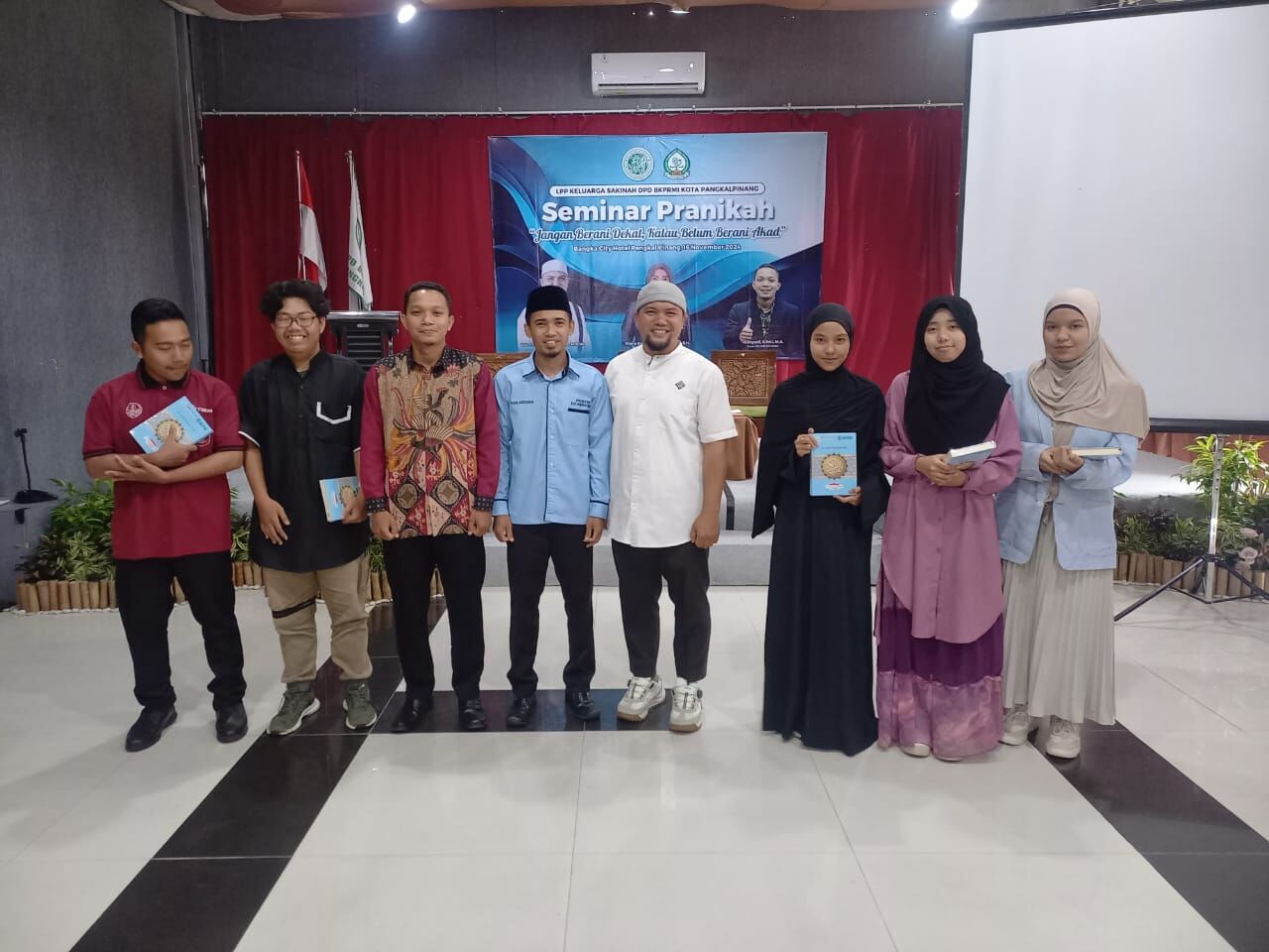 Dosen IAIN SAS Babel Jadi Narasumber Seminar Pranikah untuk Remaja/i Se-Bangka Belitung