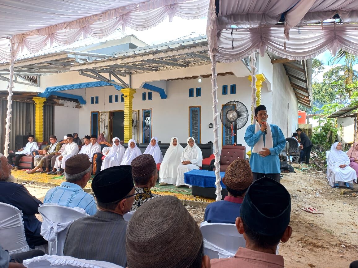 Dua Dosen IAIN SAS Babel Sampaikan Tausiyah dalam Acara Pelepasan Calon Jamaah Haji di Pangkalberas Bangka Barat