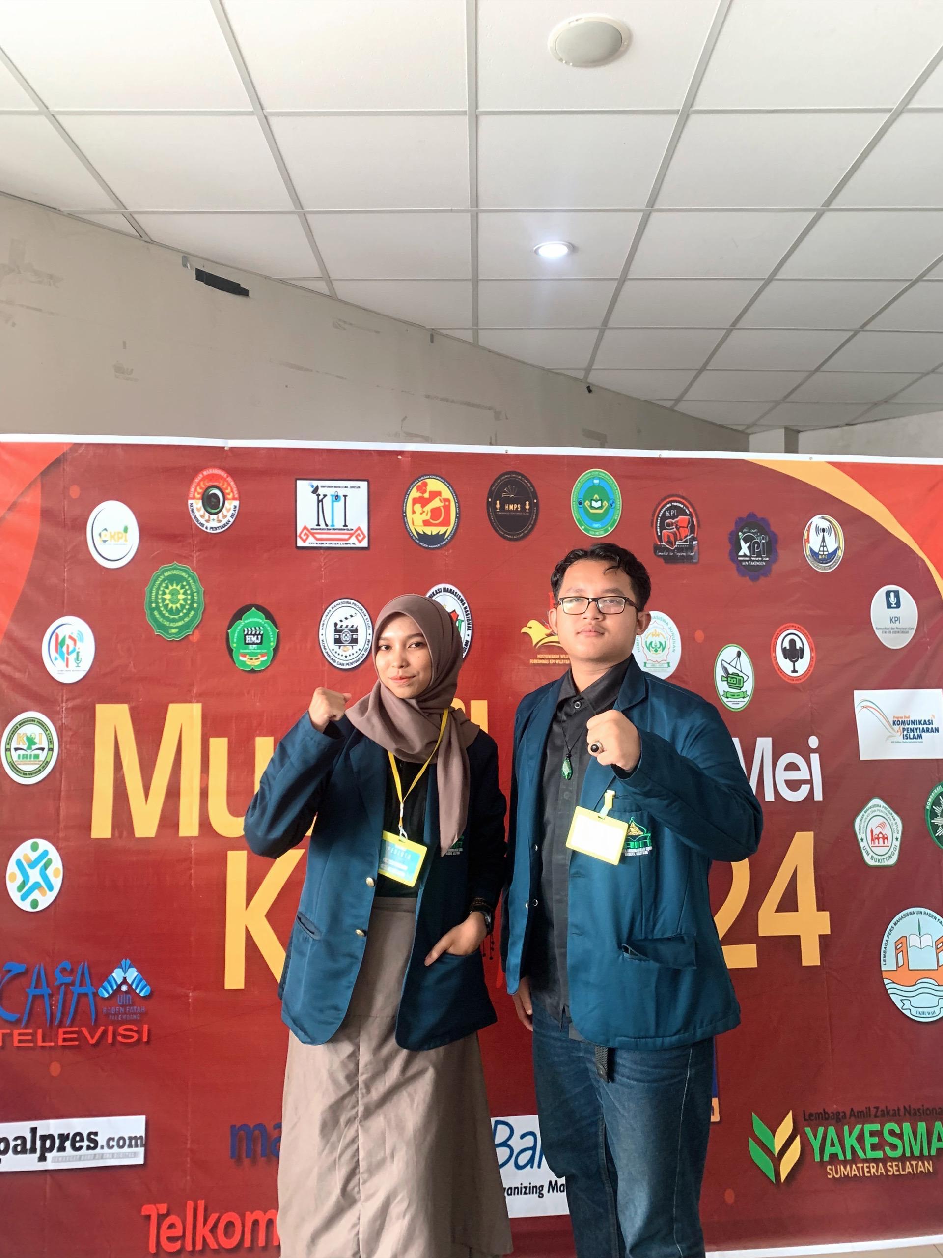 Dua Mahasiswa KPI IAIN SAS Babel Ikut Muswil IV Se-Sumatera