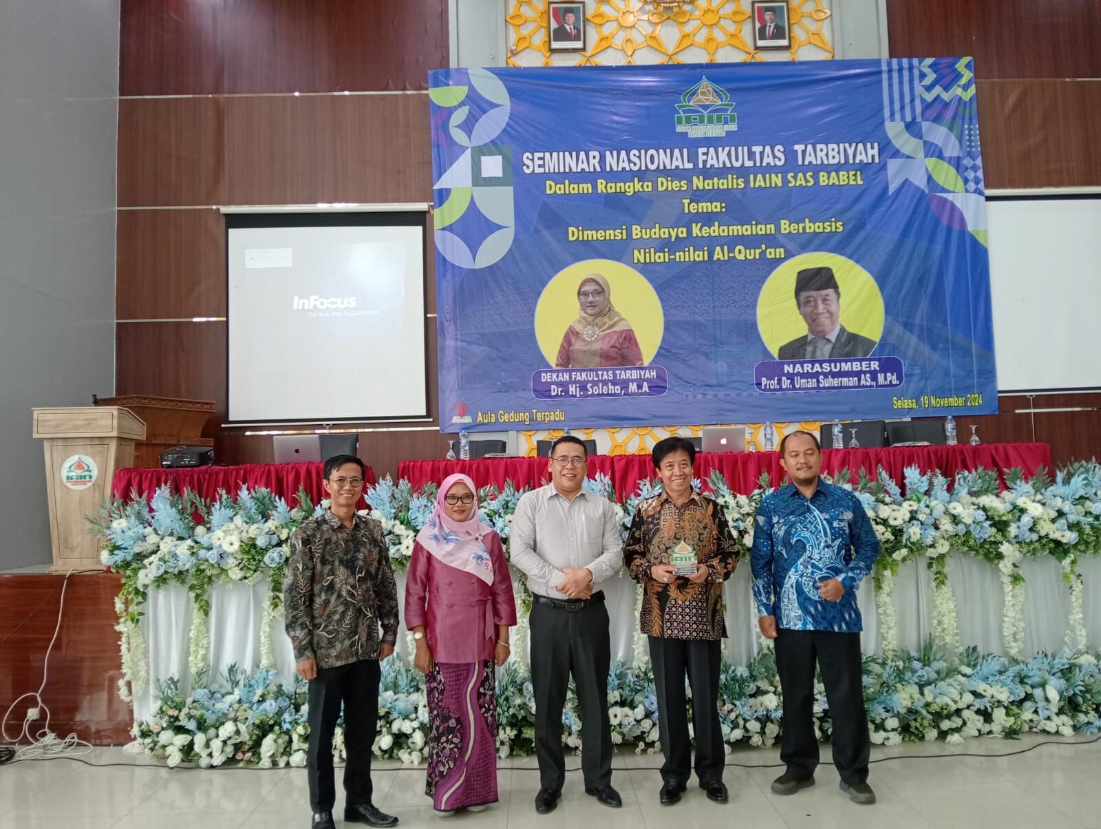 Fakultas Tarbiyah IAIN SAS Babel Sukses Gelar Seminar Nasional