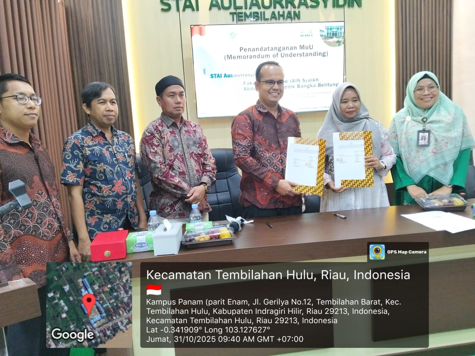 Fakultas Tarbiyah IAIN SAS Babel  Tandatangani Perjanjian Kerja Sama dan Gelar Lawatan Sejarah