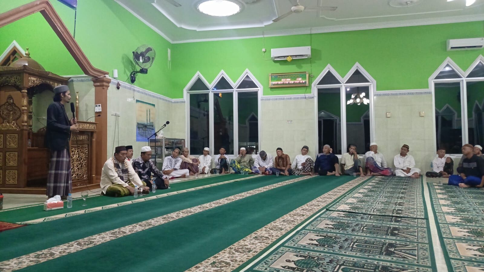 FDKI Natak Kampung Gelar Peringatan Isra' Mi'raj di Desa Riding Panjang