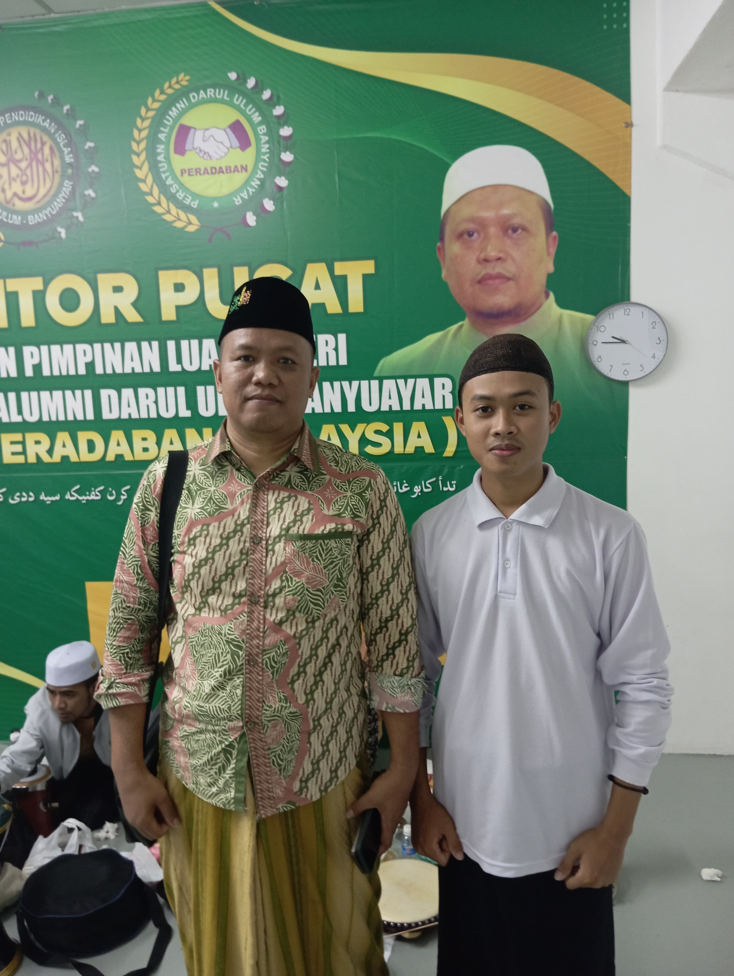 Fiki Ardiansyah, Mahasiswa KKN Internasional IAIN SAS Babel Berpartisipasi Meriahkan Peringatan Maulid Nabi