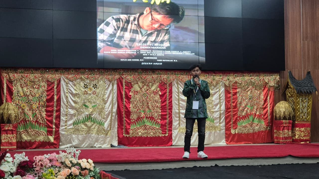 Film Pendek “ Suara Dibalik Pena” Karya Mahasiswa IAIN SAS Babel Pukau Penonton