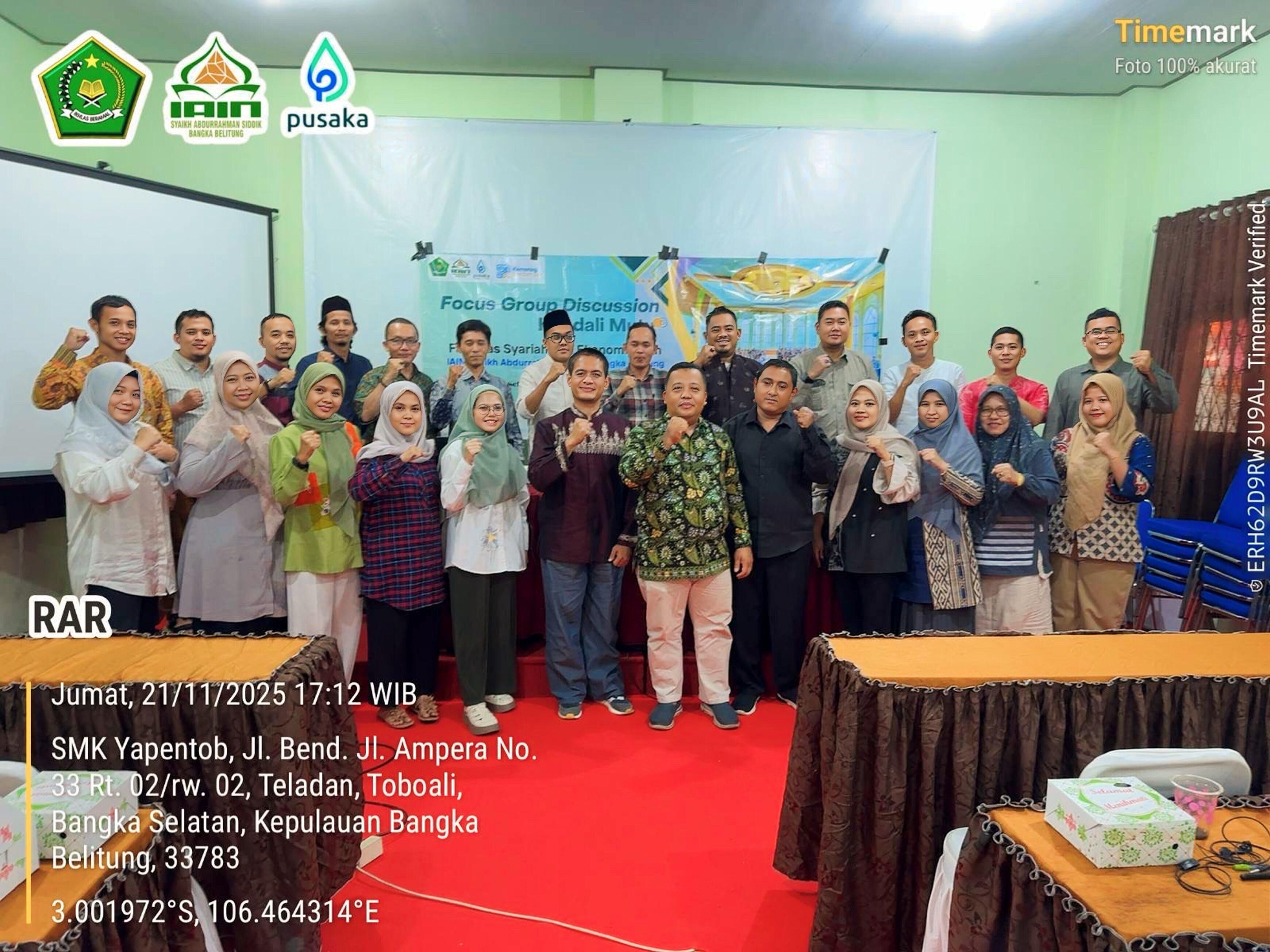 FSEI IAIN SAS Babel Gelar FGD Evaluasi Program Kerja dan Kendali Mutu 2025 di Toboali
