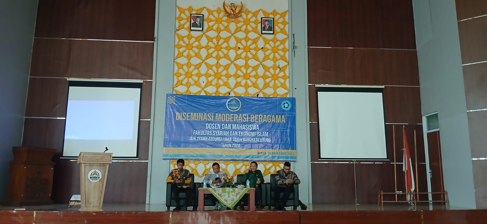 FSEI IAIN SAS Babel Gelar Program Diseminasi Moderasi Beragama Bagi Dosen dan Mahasiswa