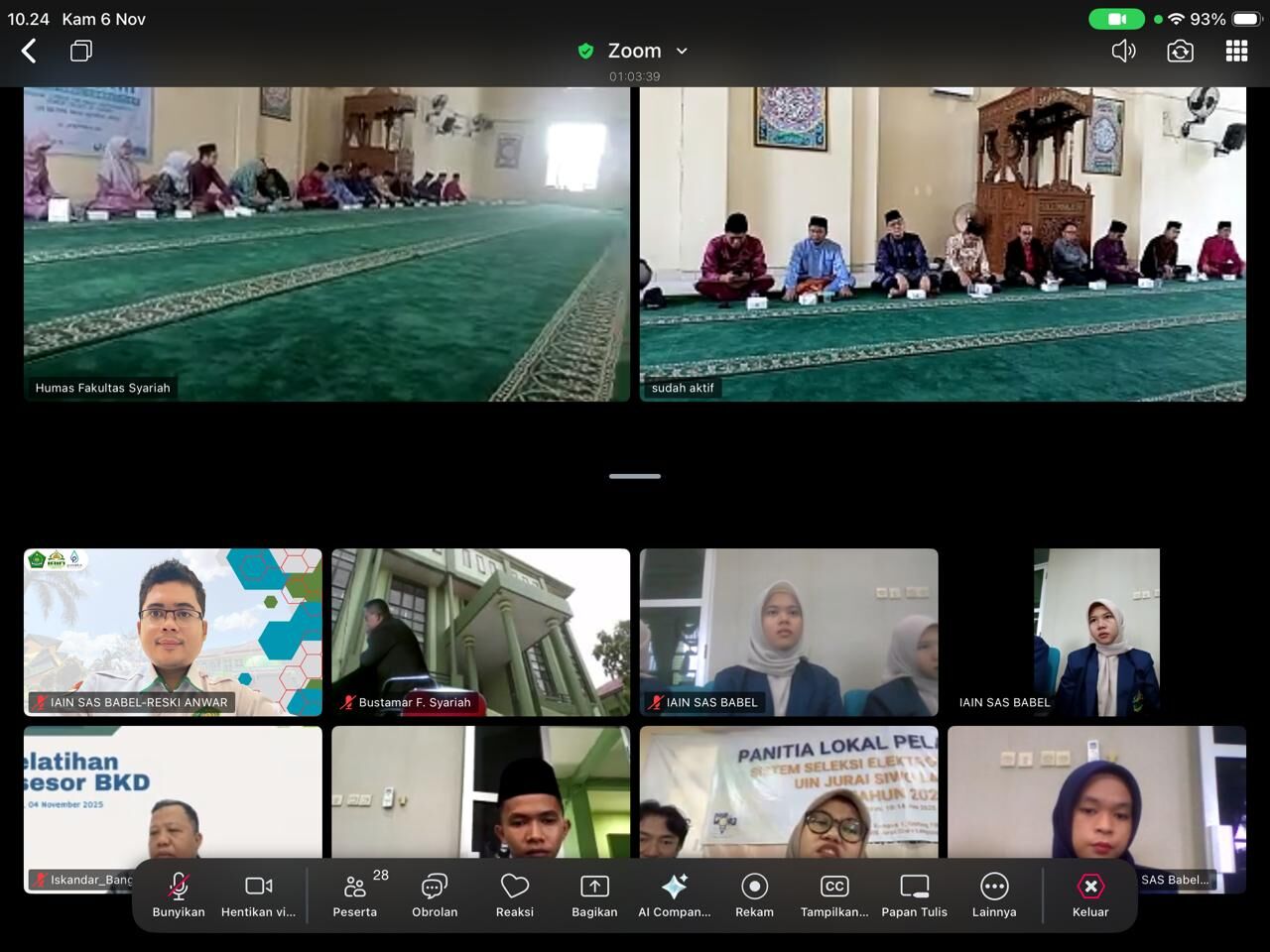 FSEI IAIN Syaikh Abdurrahman Siddik Bangka Belitung Utus Delegasi dalam Kompetisi Internasional Antar Negara Melayu Serumpun 2025