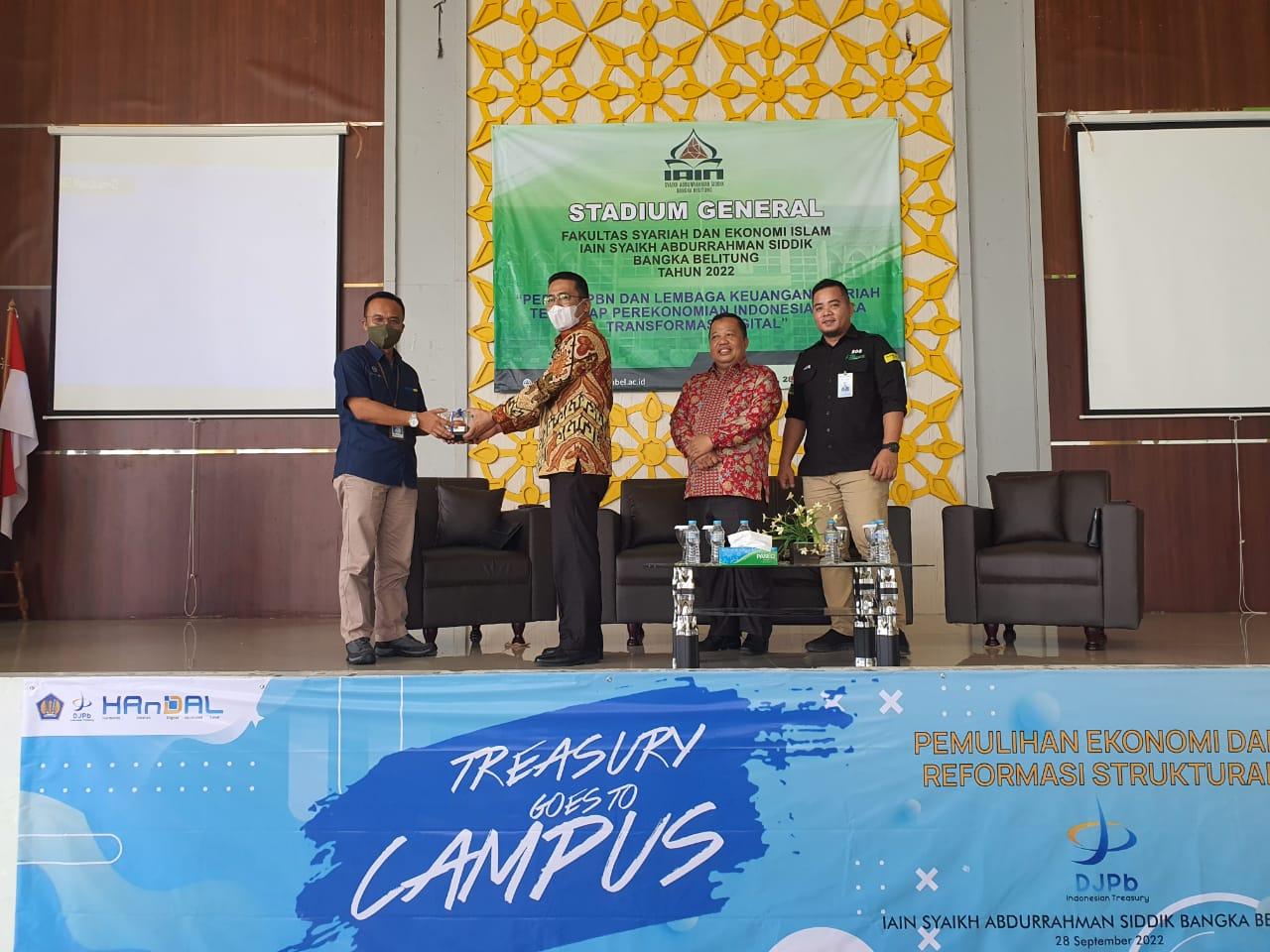 FSEI IAIN SAS Babel Gelar Stadium General Perekonomian Indonesia di Era Digital