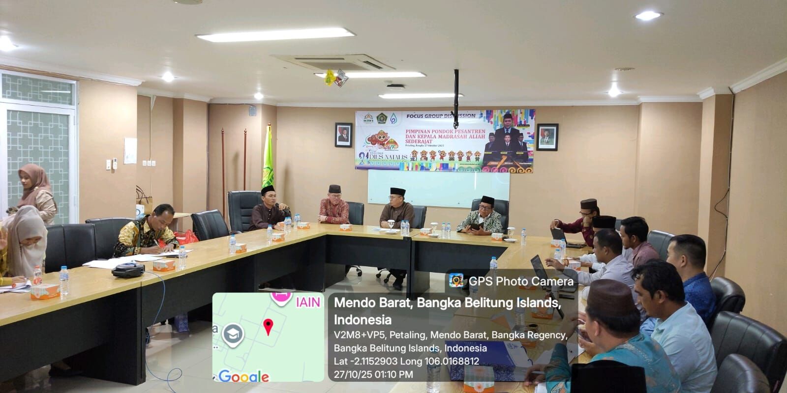 Gelar FGD, IAIN SAS Babel Hadirkan Ponpes, Kepala Madrasah Aliyah, Peluang dan Tantangan Pondok Pesantren di Era Perubahan dan Industri Digital
