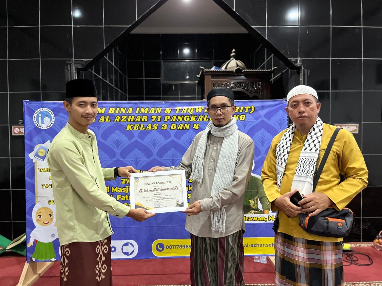 Hadiri Malam Bina Iman dan Taqwa di SDI Al Azhar 71 Pangkalpinang: FDKI Mengaji Ajak Siswa-Siswi untuk Bermuhasabah