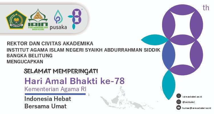 Hari Amal Bhakti Ke-78 Kementerian Agama RI