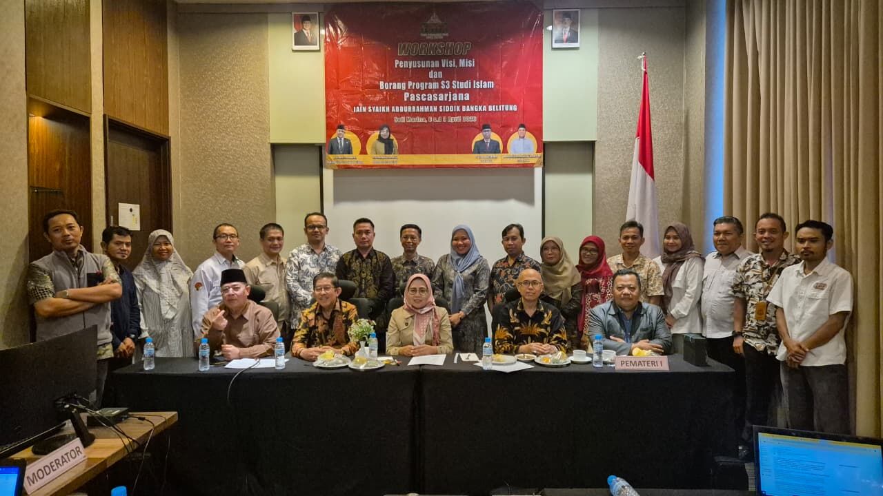 Hari Kedua Workshop, Pascasarjana IAIN SAS Babel Fokus Penyusunan Borang Program Doktor (S3) Studi Islam