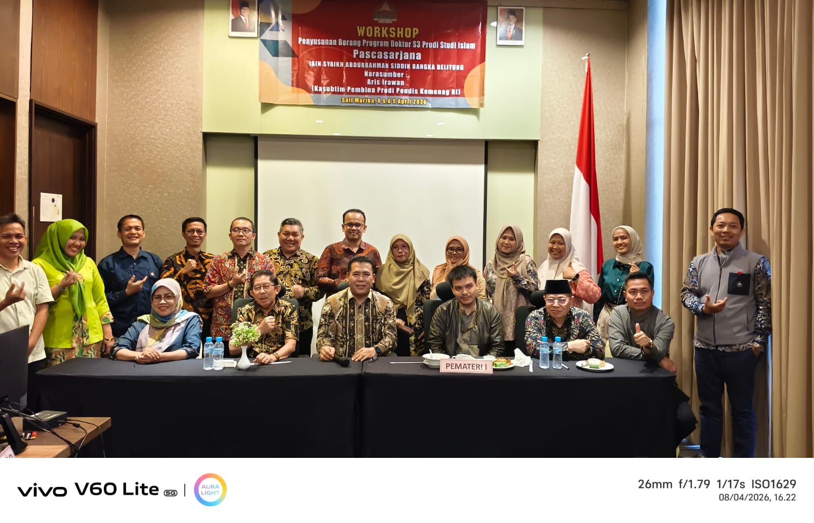 Hari Ketiga Workshop Penyusunan Borang Program Doktor (S3) Studi Islam Bahas Pengisian Template Ke Aplikasi SIPPRO Diktis Kemenag