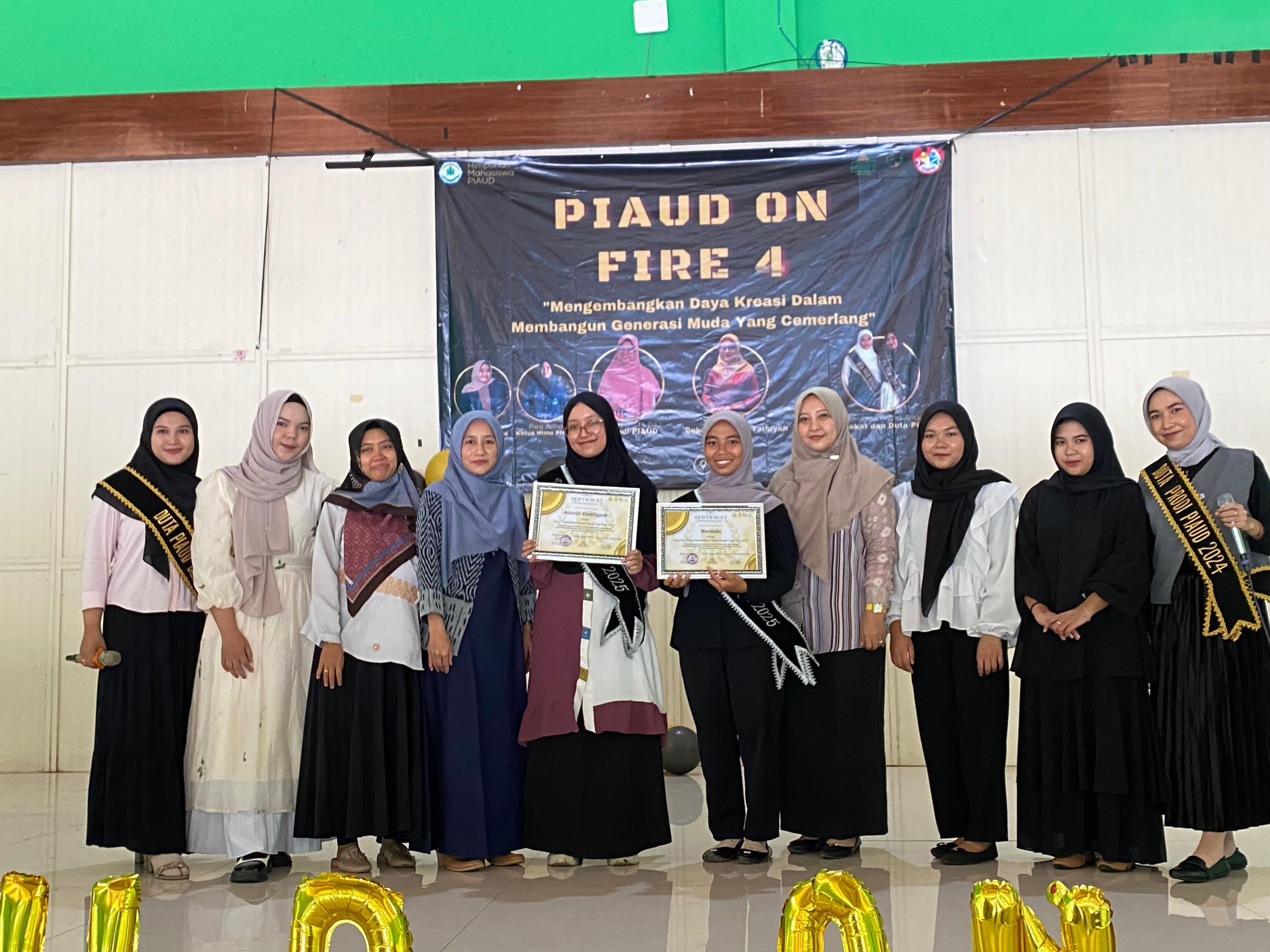 Hima PIAUD On Fire 4,  Daya Kreasi Dalam Membangun Generasi Yang Cemerlang