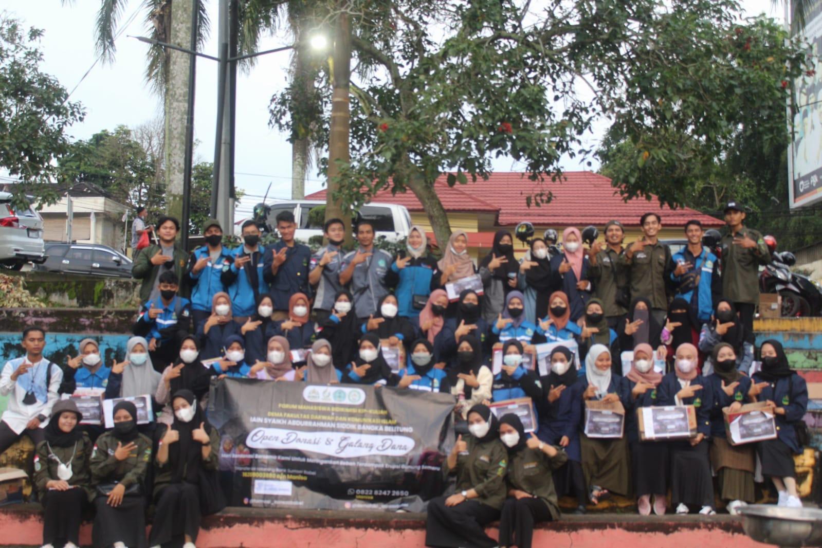 Peduli Korban Erupsi Gunung Semeru, KIP-K dan Dema FDKI Gelar Galang Dana