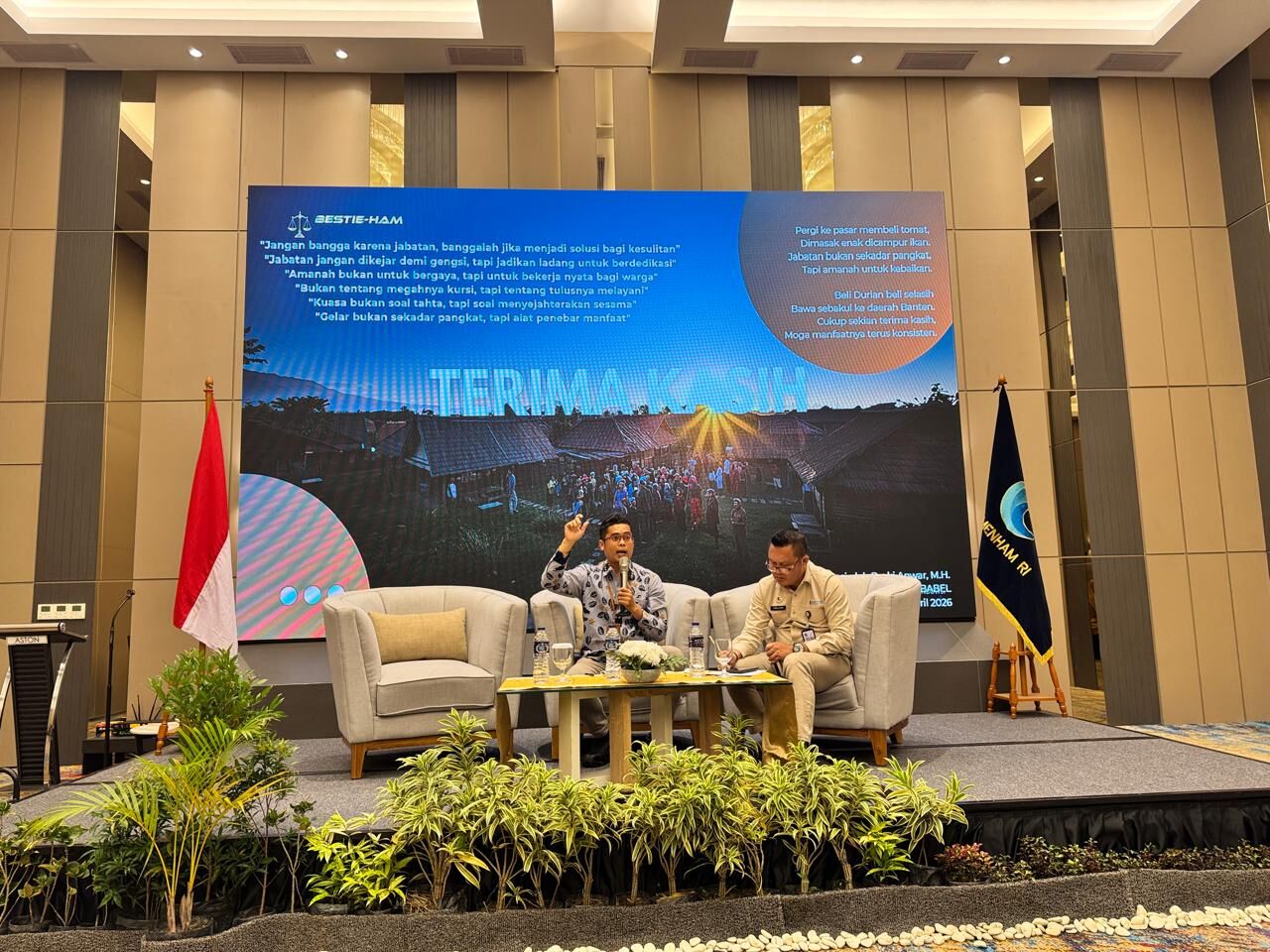 IAIN SAS Babel Perkuat Sinergi BESTIE-HAM Bersama Kanwil Kemenham dan Kepala Daerah se-Bangka Belitung