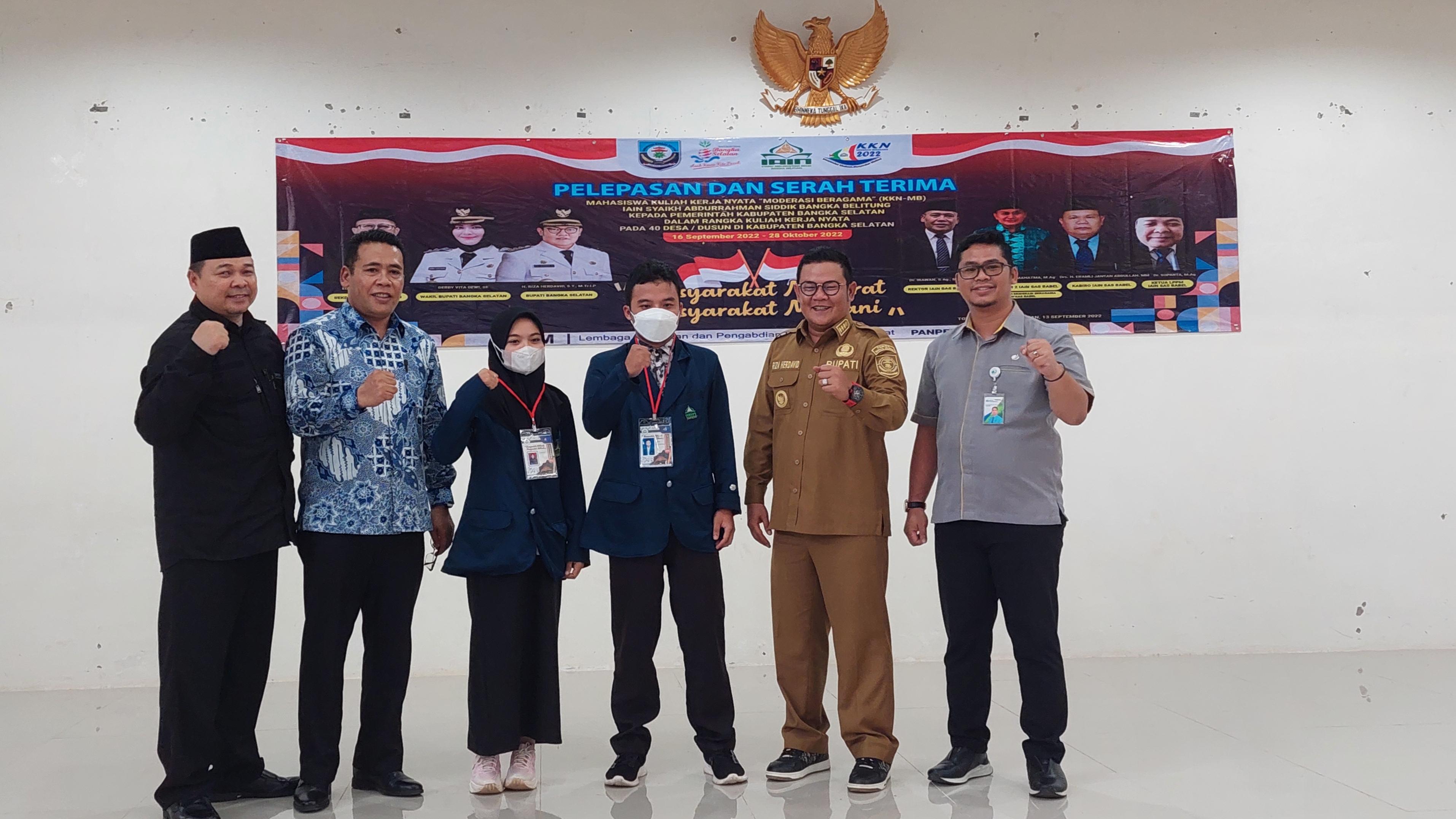 IAIN SAS Babel Semarakkan Moderasi Beragama melalui KKN Moderasi Beragama