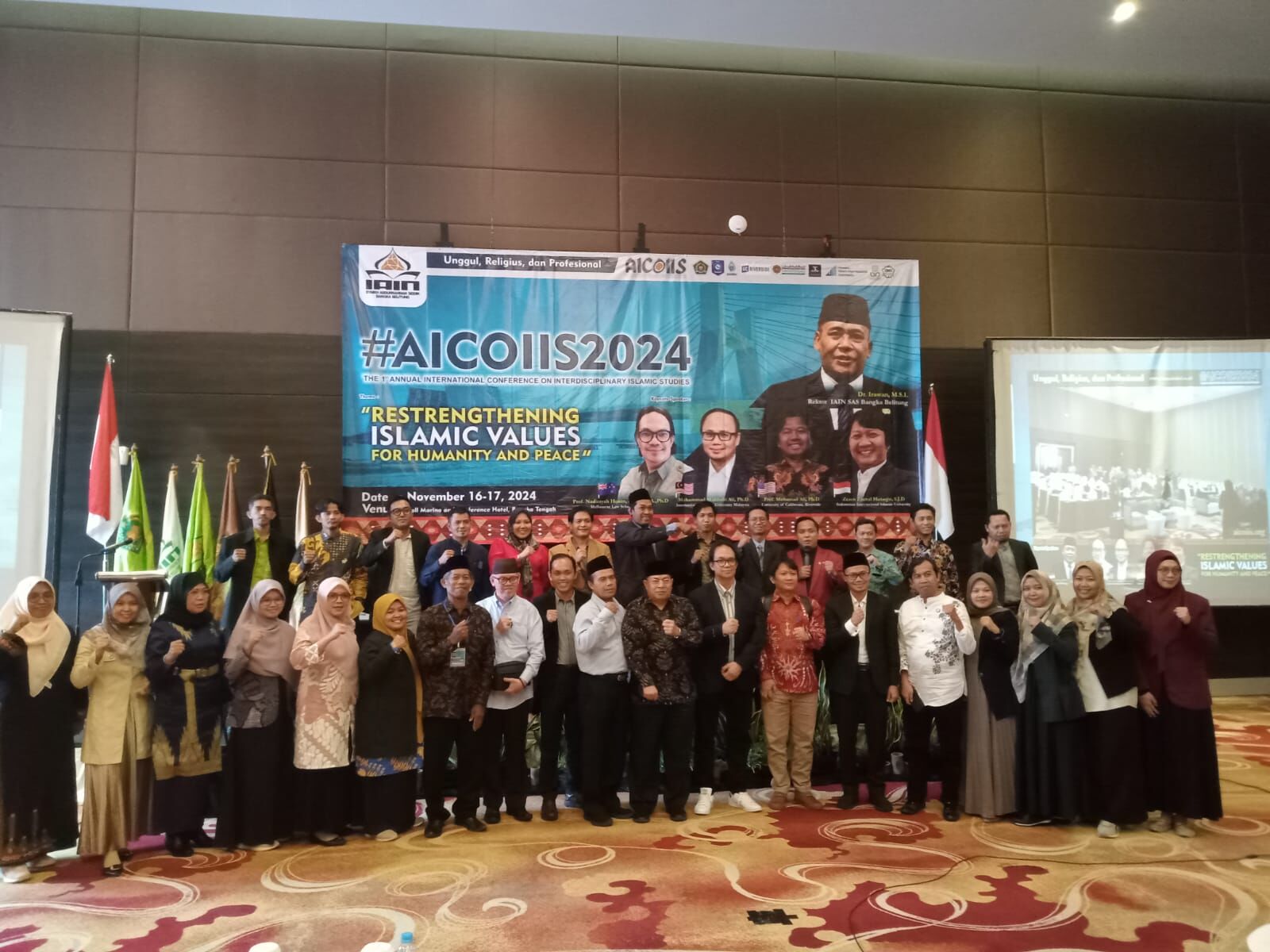 IAIN SAS Babel Sukses Gelar Konferensi Internasional AICOIIS 2024