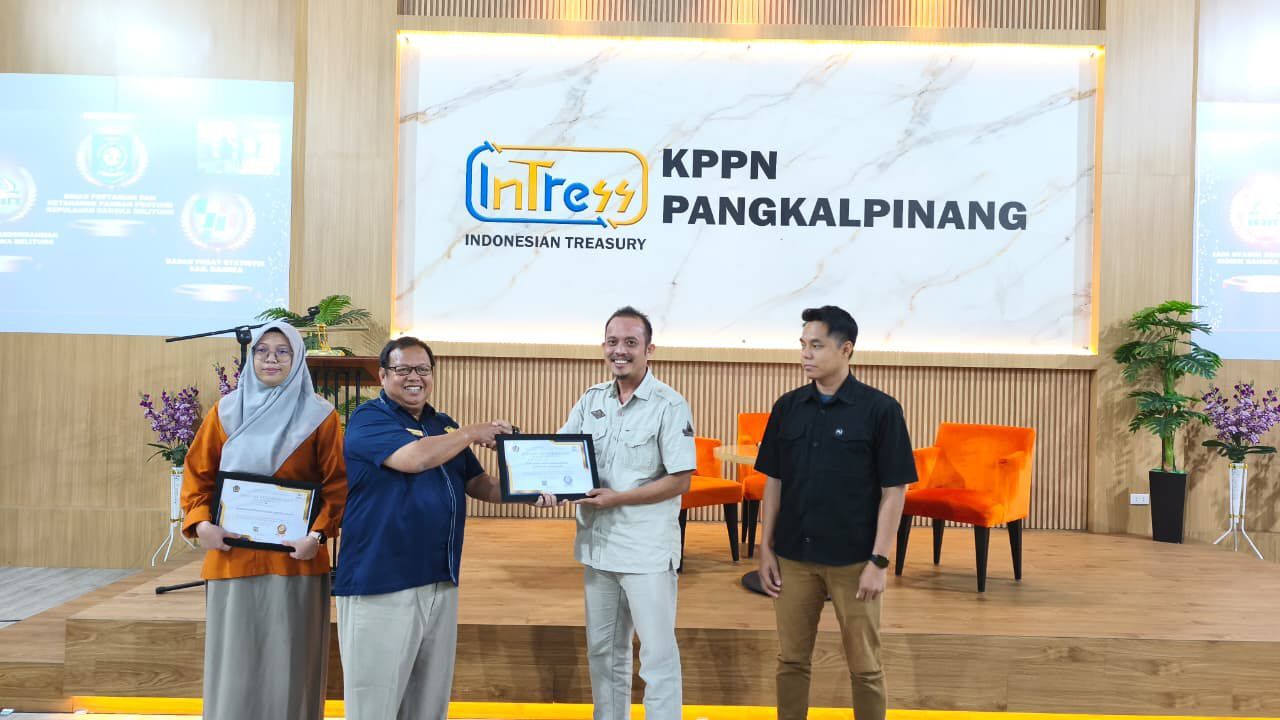 IAIN SAS Babel Terima Penghargaan Peringkat Kedua Satker Optimalisasi Penggunaan CMS semester I tahun 2025